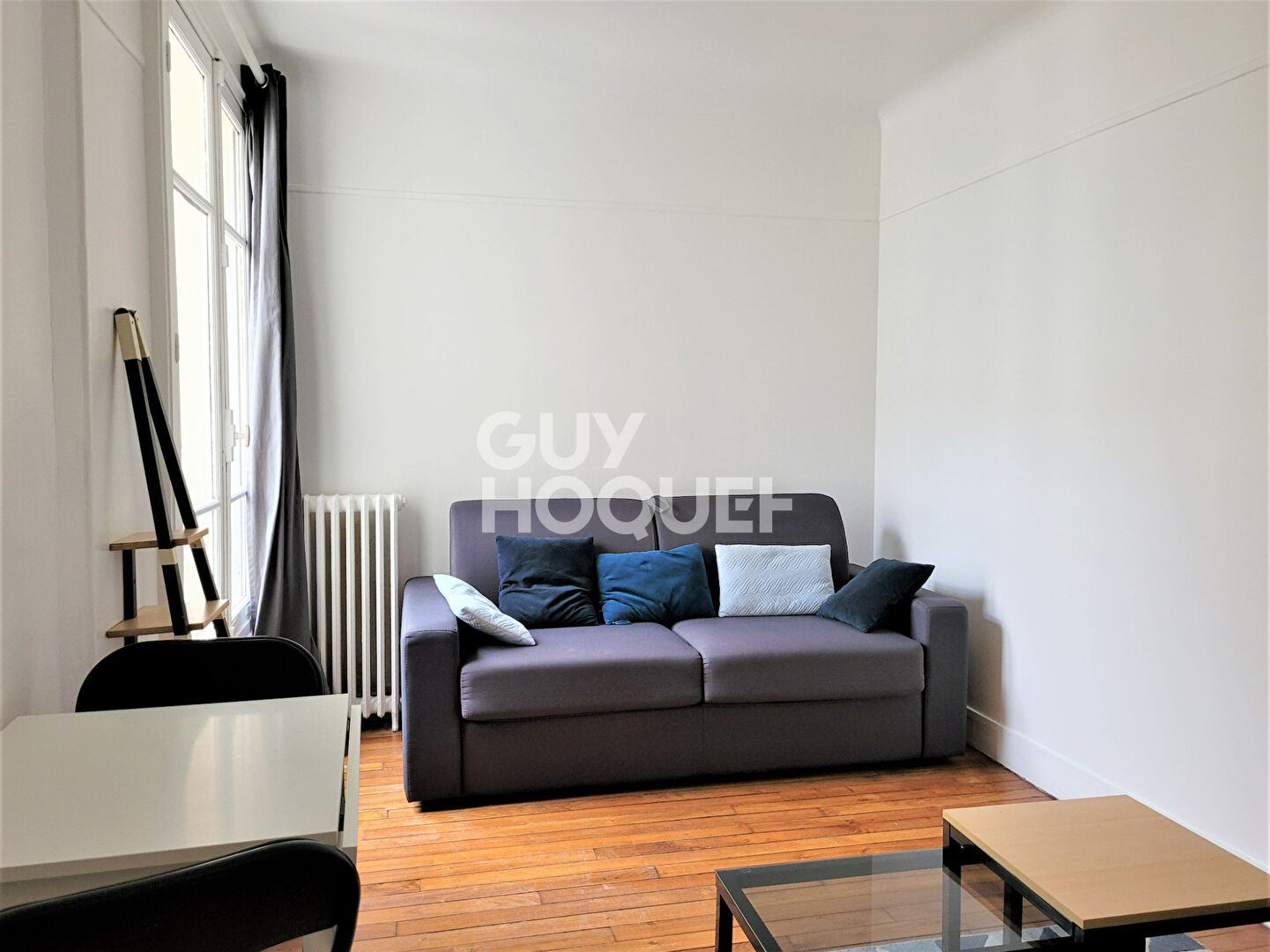 Studio meublé 22,78 m² Paris 20 Belleville