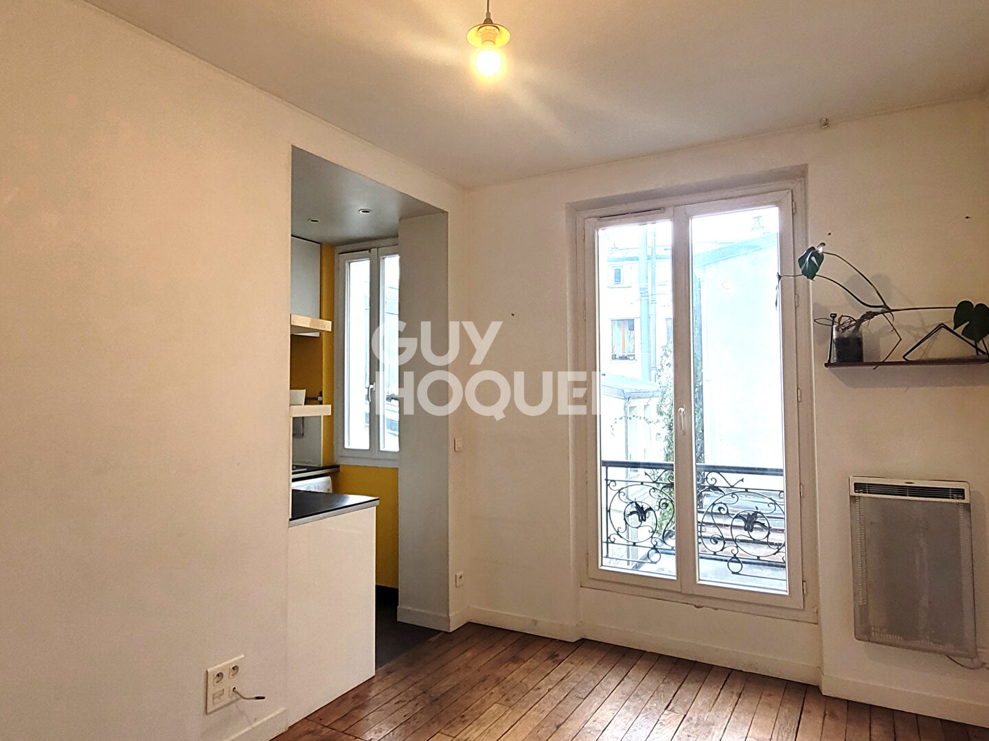 Deux pièces 30.10 m2 BELLEVILLE