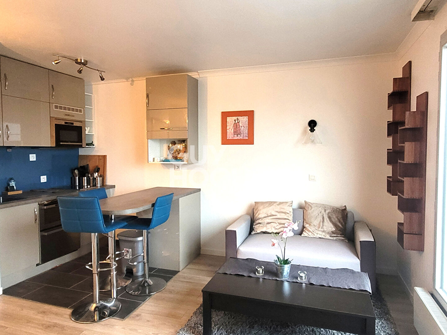 2 pièces 33 m² avec terrasse 11 m² BUTTES CHAUMONT