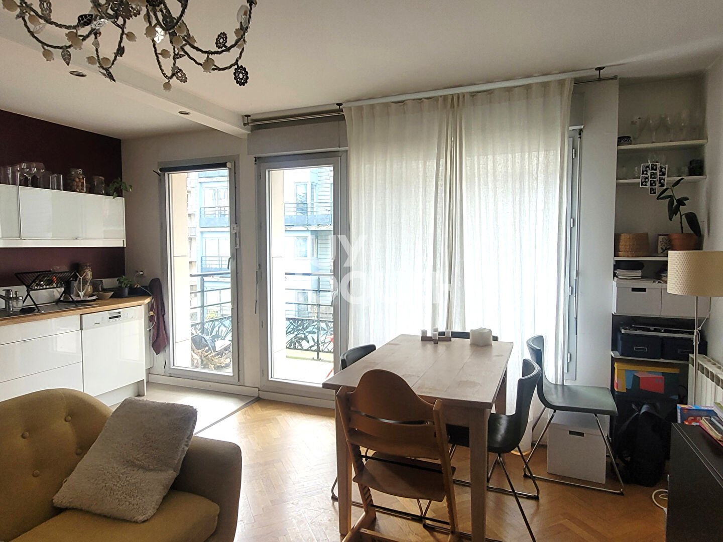 Appartement 2 pièces 49,70 m2 PARIS 19 VILLA FLEURIE