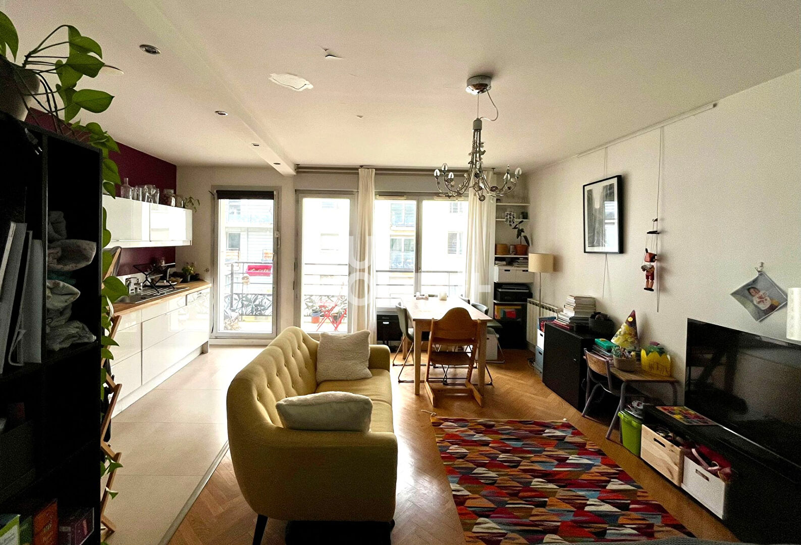 Appartement 2 pièces 49,70 m2 PARIS 19 VILLA FLEURIE