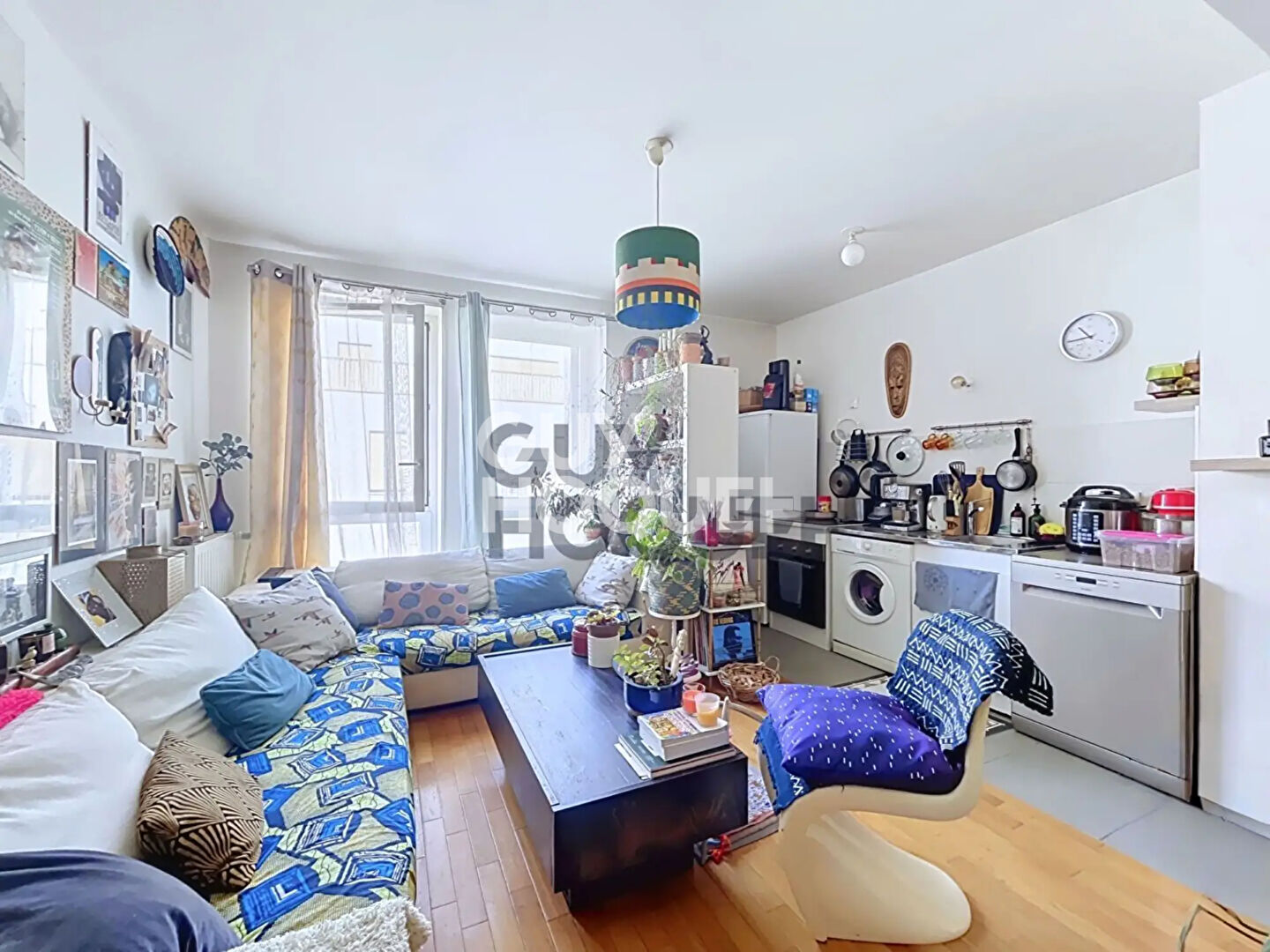 Appartement Paris 2 pièce(s) 41.45 m2