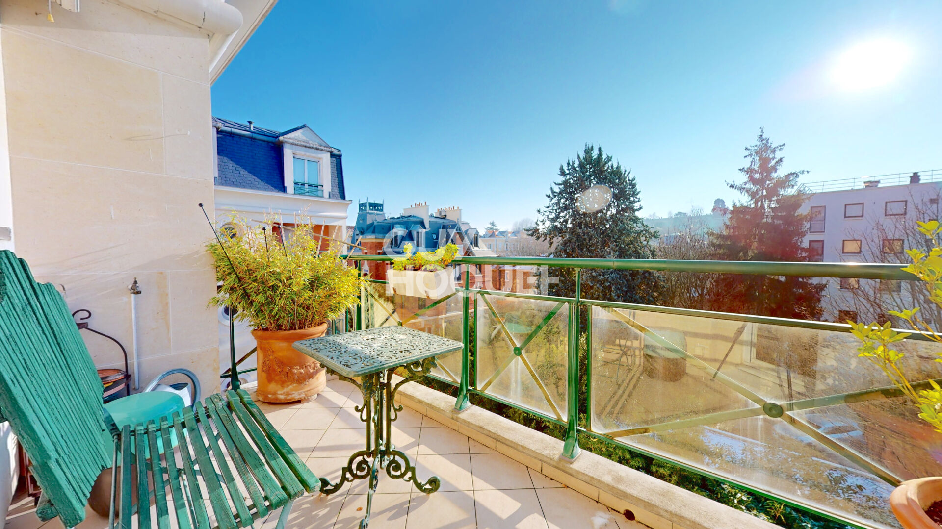 3 pièces avec terrasse et balcon - Sceaux