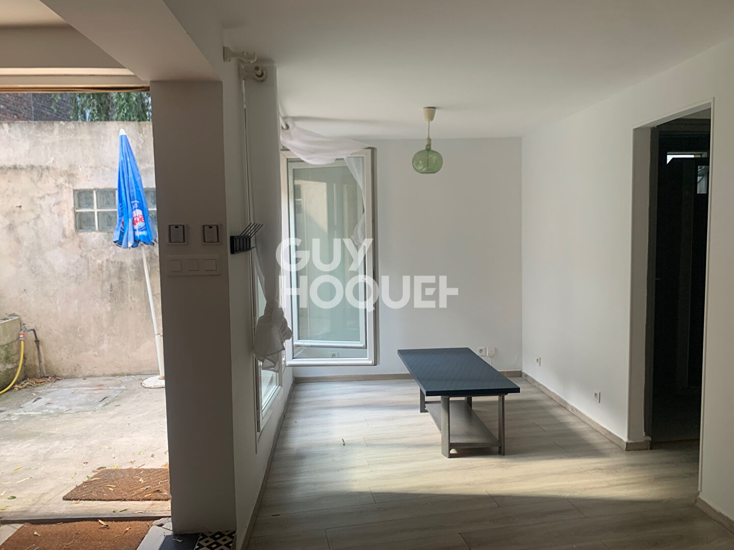 2 pièces sur jardin