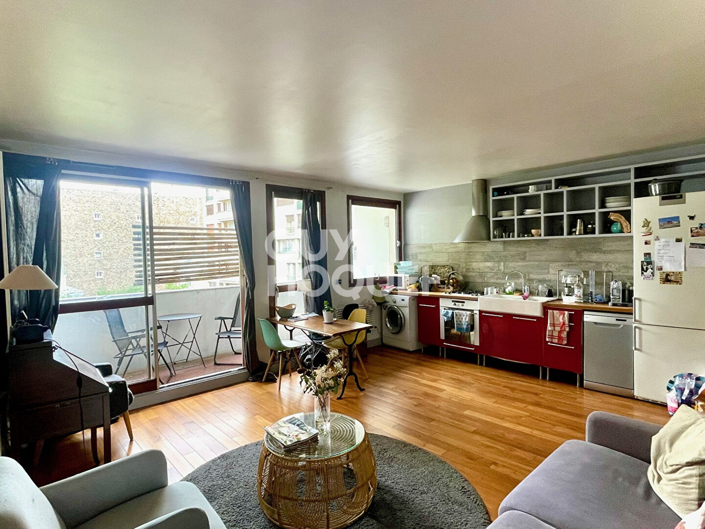 Appartement 2 pièces avec balcon et vue dégagée ? Quartier Passy