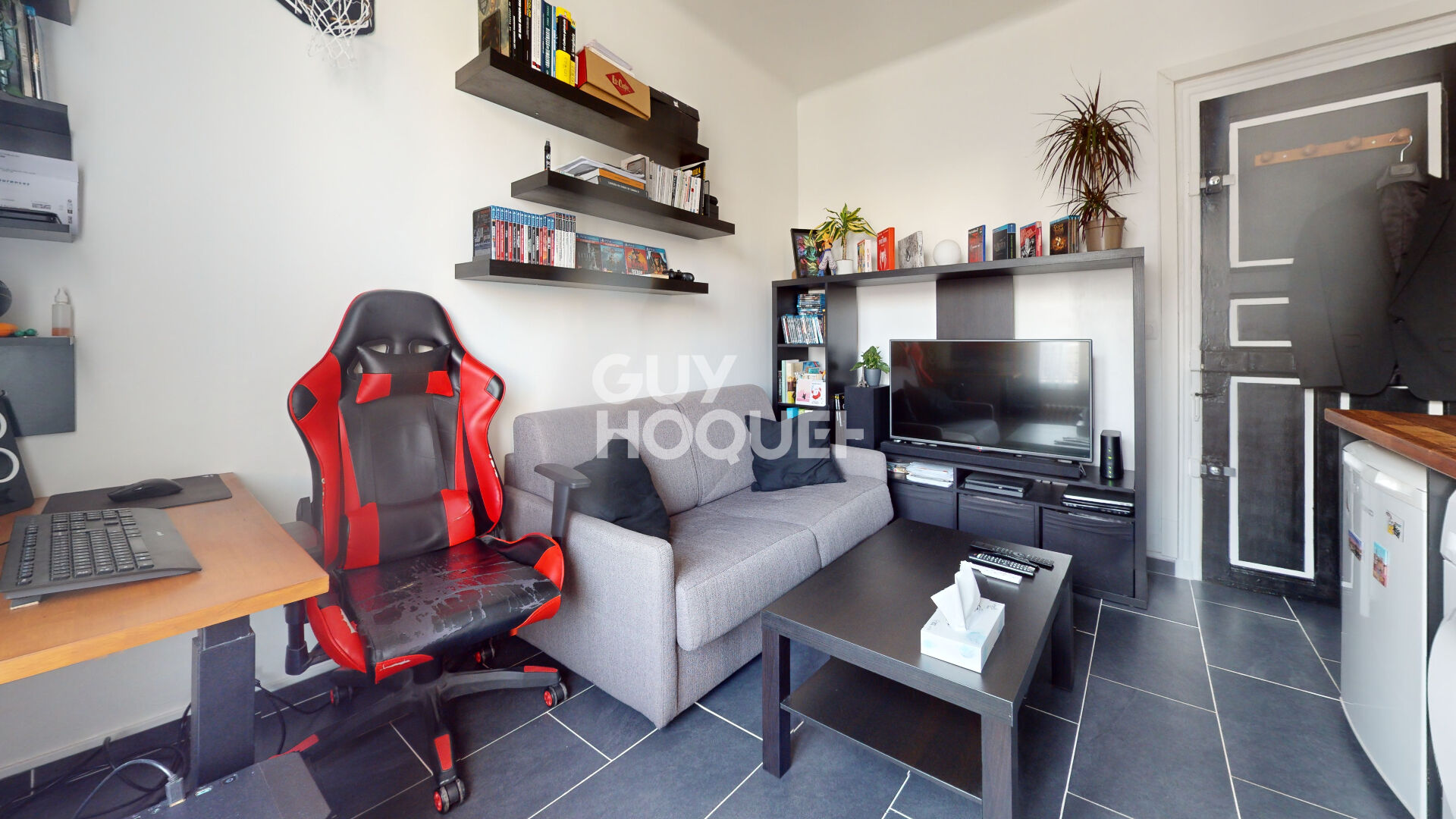 Charmant studio avec vue dégagée - Dernier étage - Gambetta