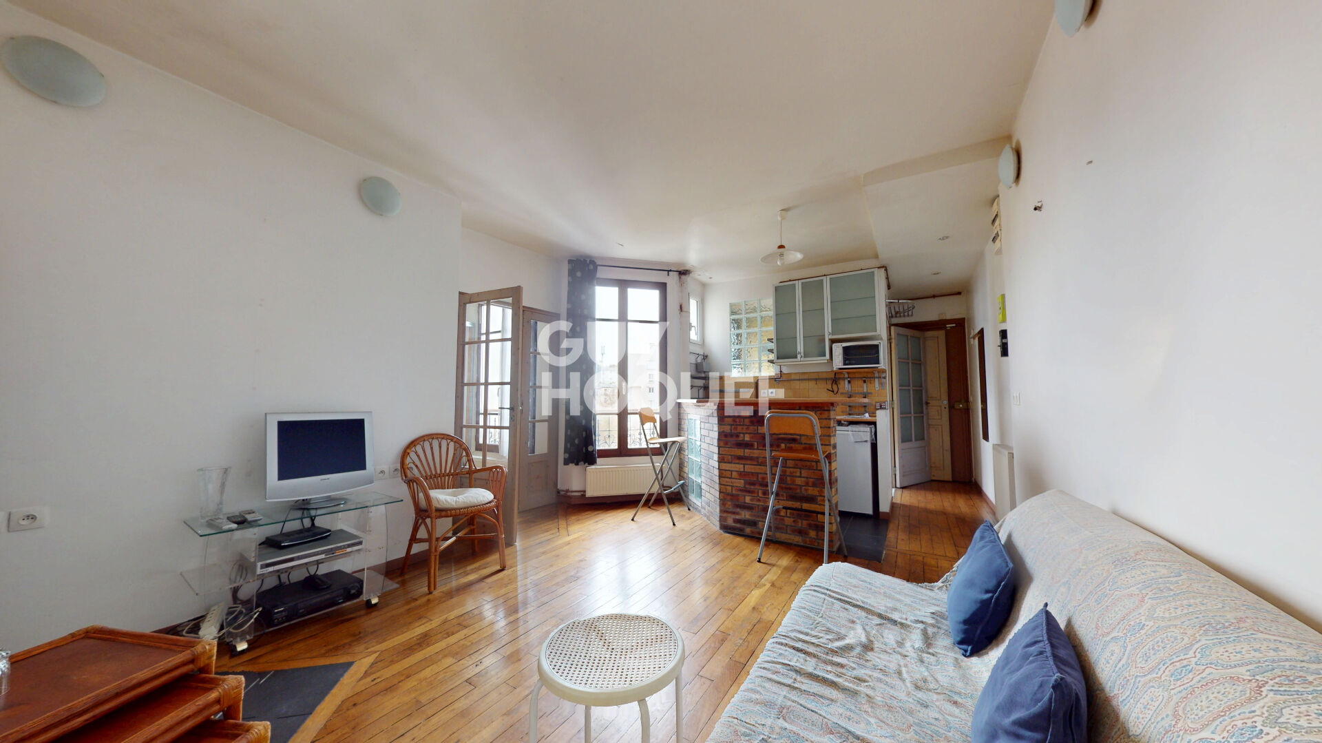 Appartement Paris 2 pièce(s) 33.42 m2