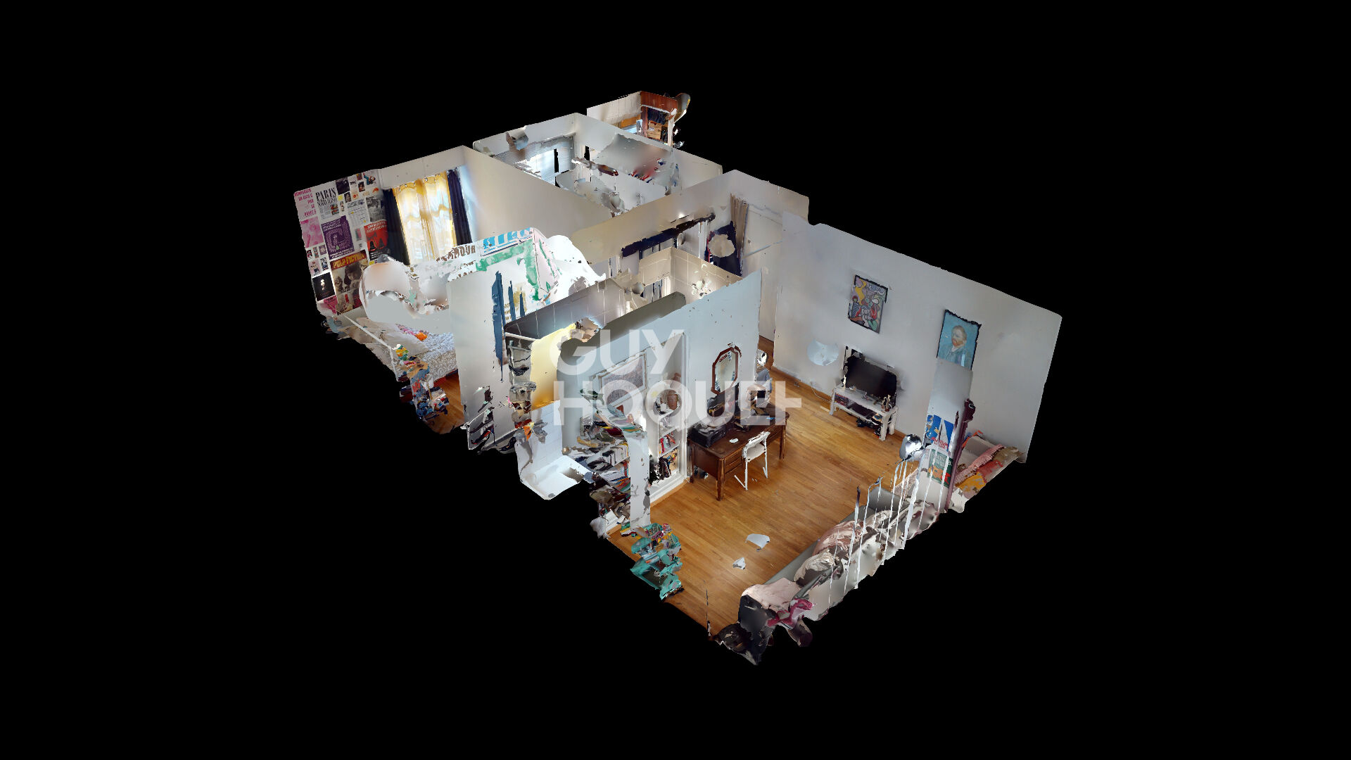 2 pièces - PARIS 20