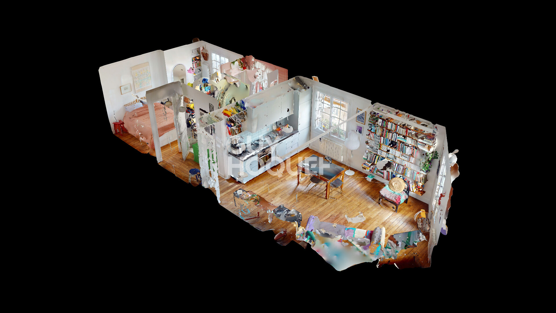 Appartement Paris 2/3 pièce(s) 44 m2