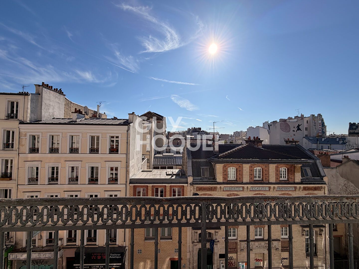 Exclusivité - Studio 23,5m²  - dernier étage avec balcon