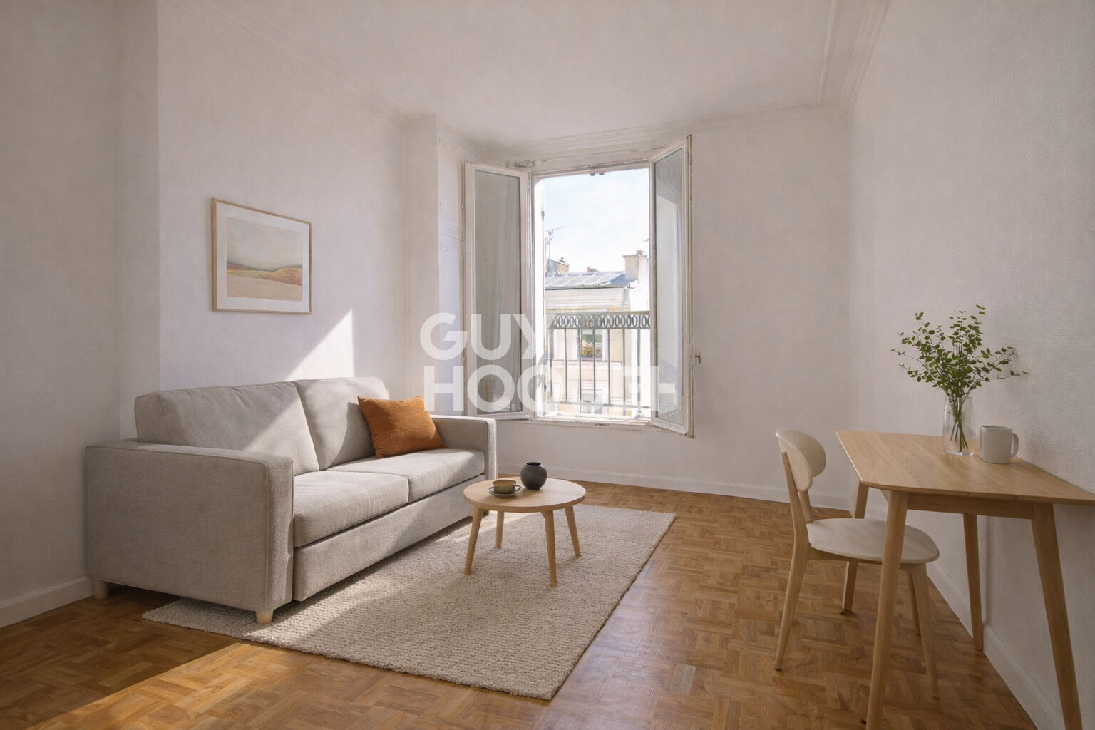 Exclusivité - Studio 23,5m²  - dernier étage avec balcon
