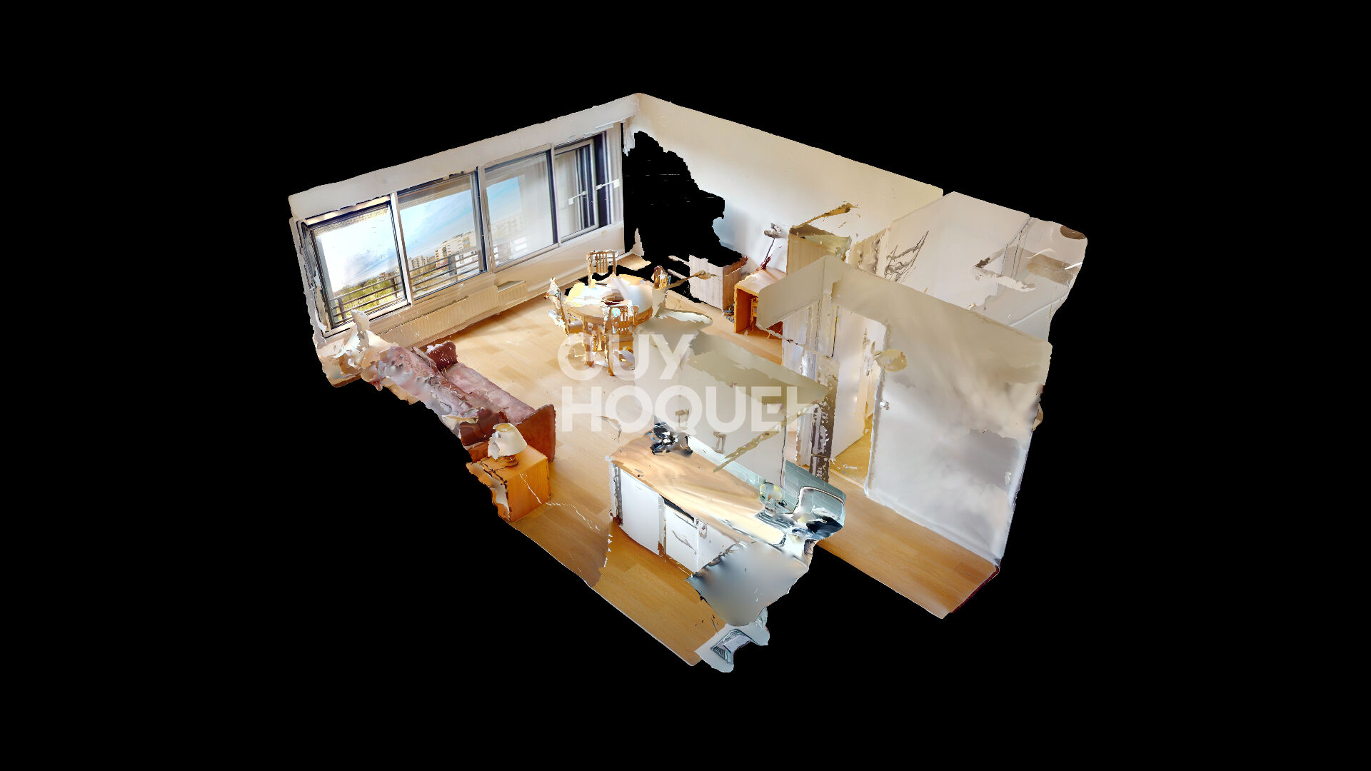 Appartement Paris 1 pièce(s) 34 m2