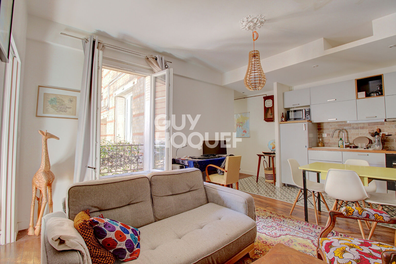 2 pièces - Gambetta/ place Edith Piaf