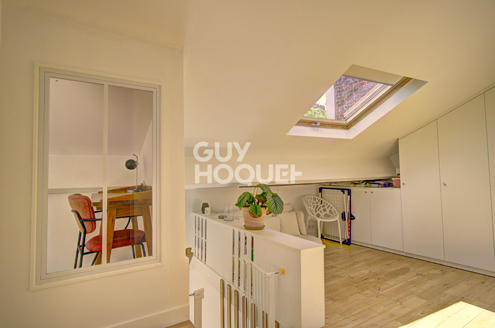 Duplex 3 chambres 63 m²  carrez - 96 m²  au sol