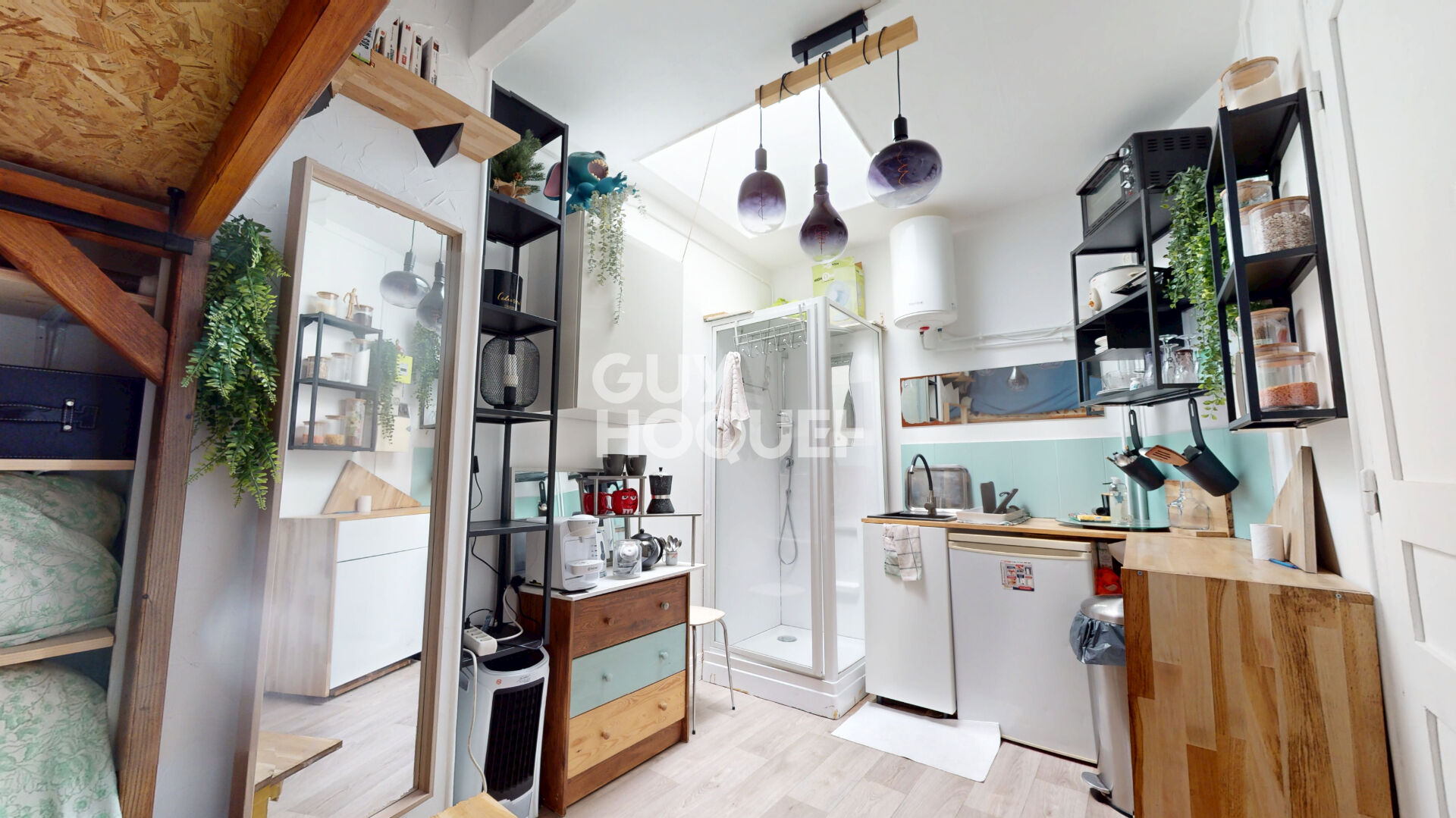 Appartement Paris 1 pièce(s) 8.45 m2