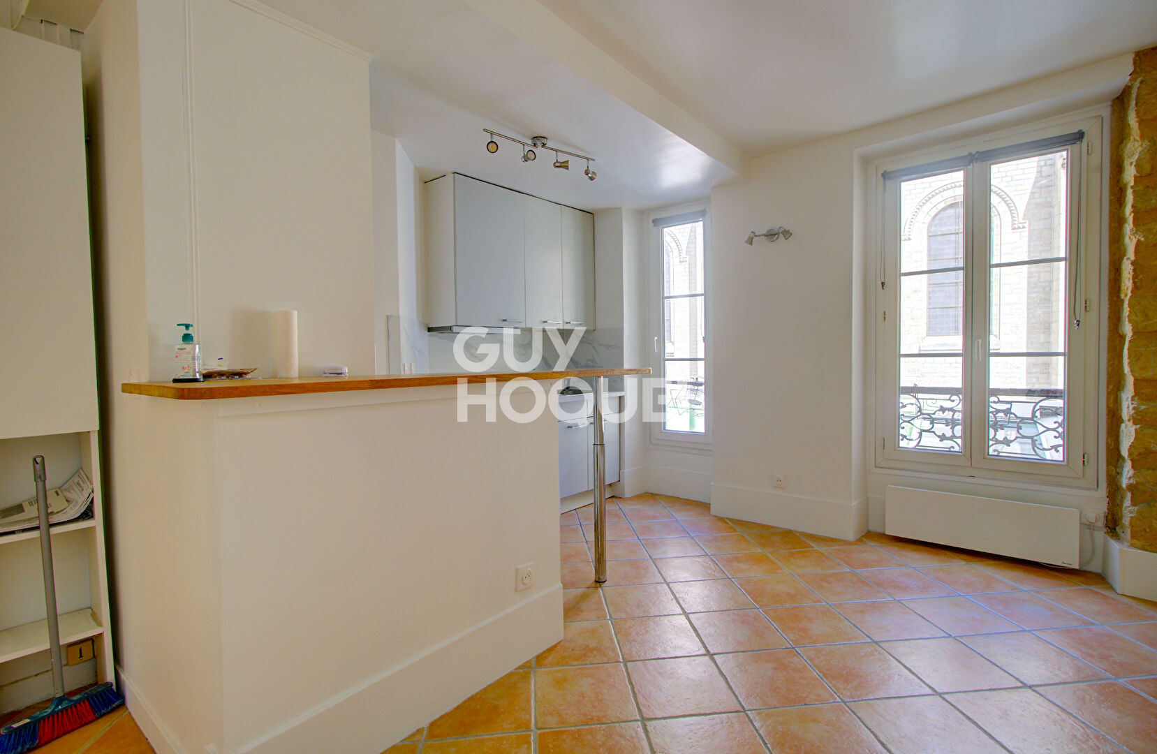 Appartement  2/3 pièces rue de Ménilmontant