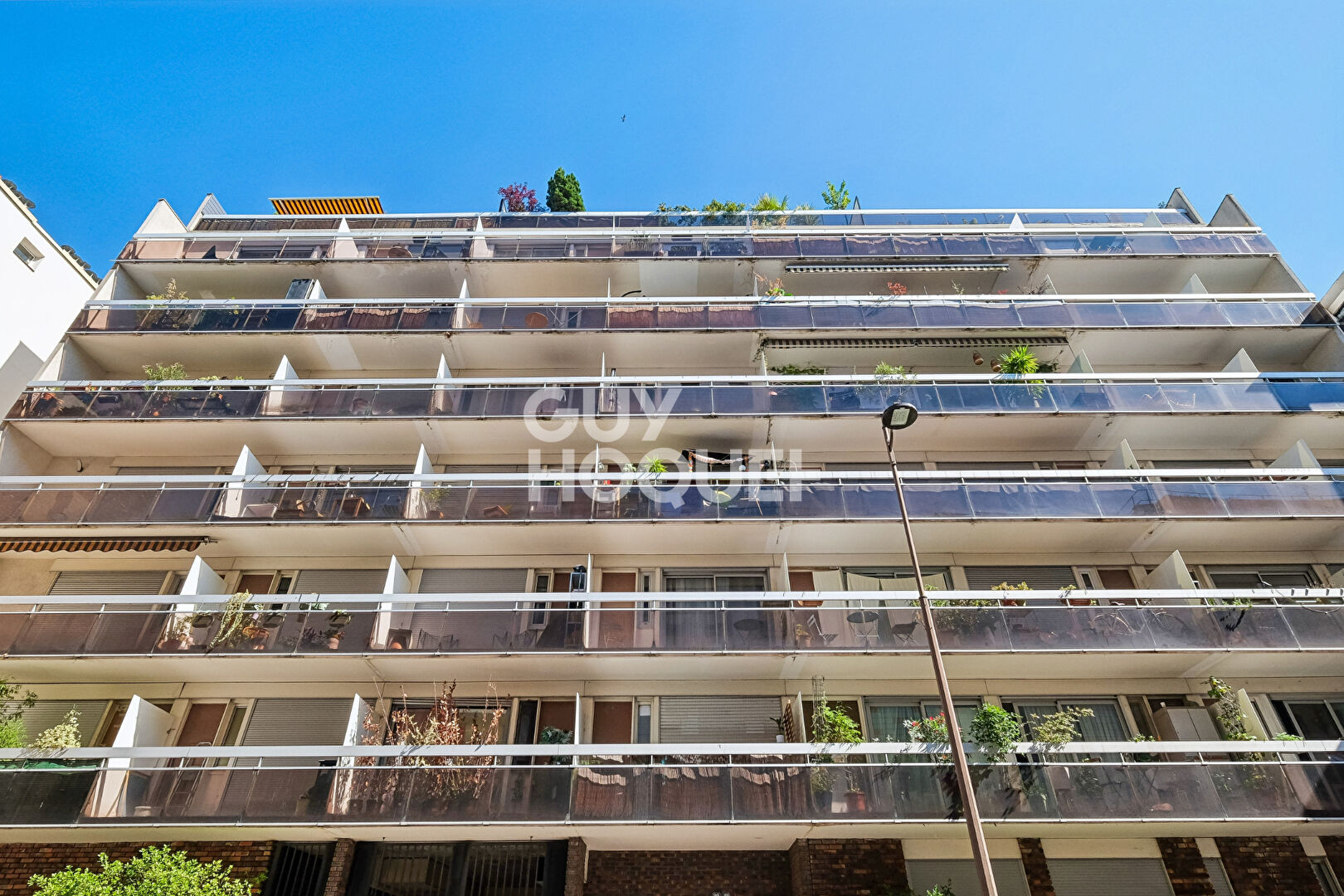 Studio avec balcon terrasse et vue dégagée - Gambetta