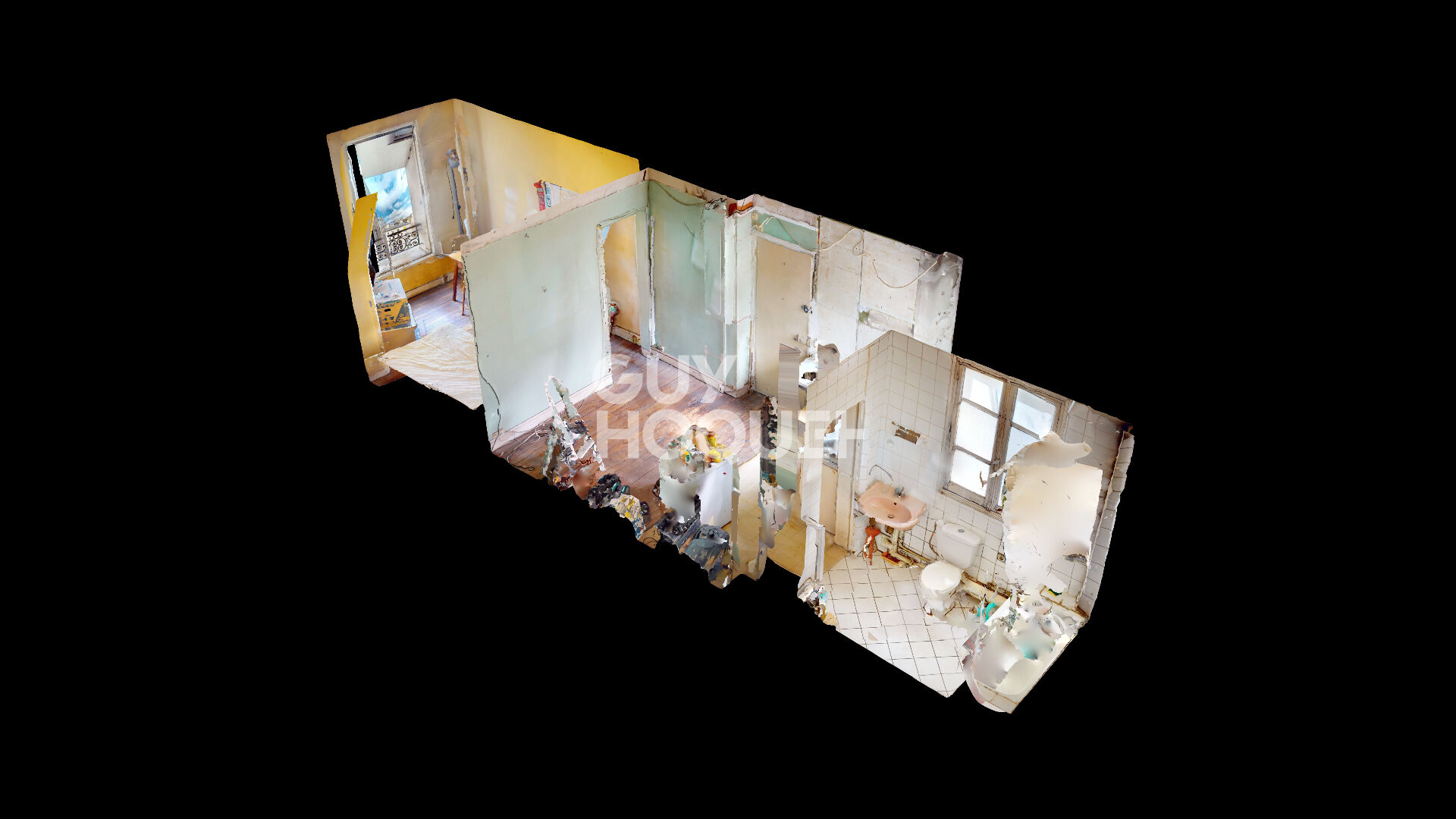 Appartement Paris 2 pièce(s) 25 m2