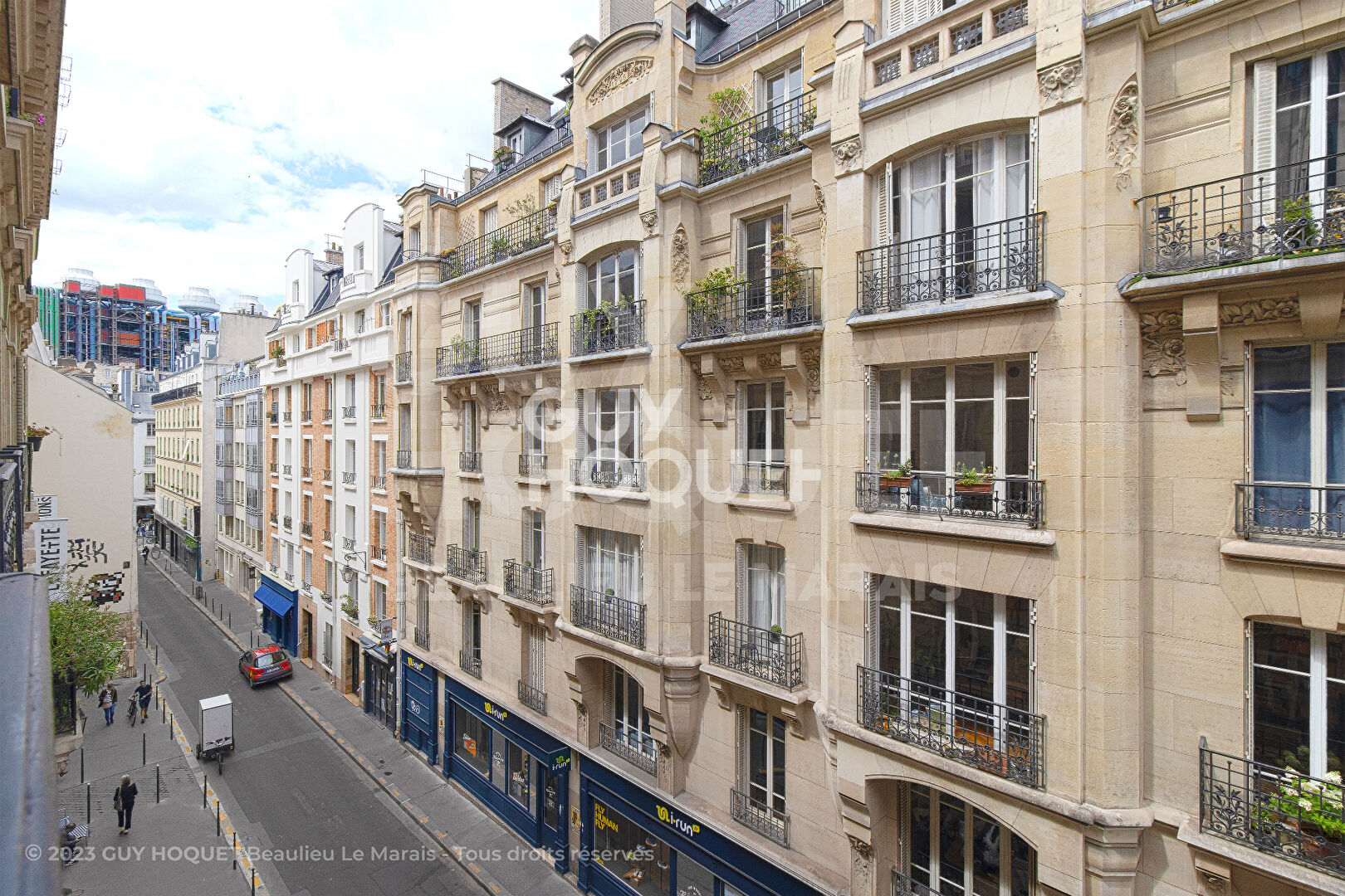 Appartement 3 pièces, Hôtel de Ville, Paris 4