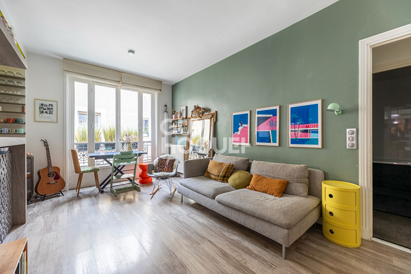 75005 - 3 pièces 2 chambres