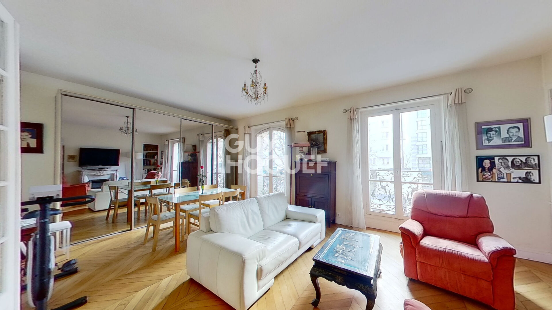 75015 PASTEUR / MONTPARNASSE - 4 PIECES 2 CHAMBRES 70M²