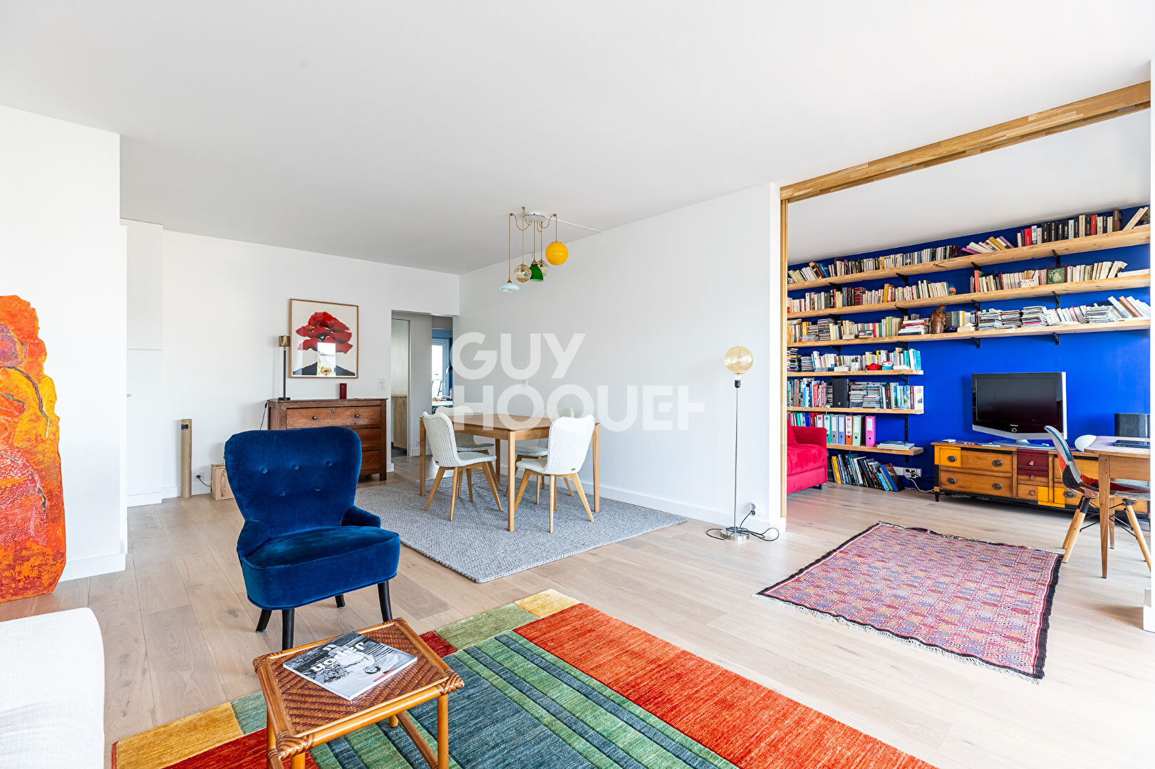 75015 - VOLONTAIRES / VAUGIRARD - 3 pièces 73m² avec balcons + parking