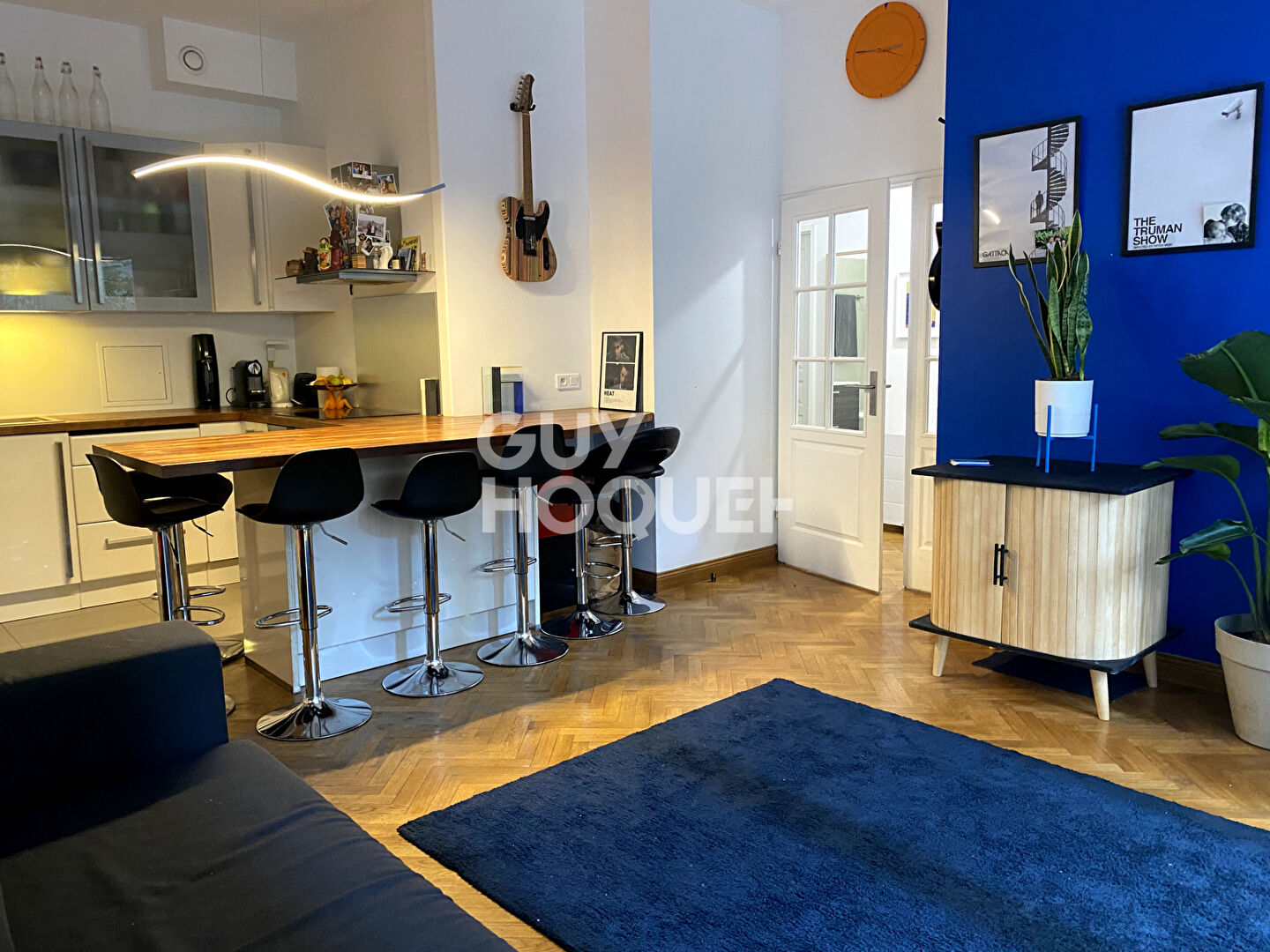 Appartement Paris 3 pièces avec terrasse et jardin