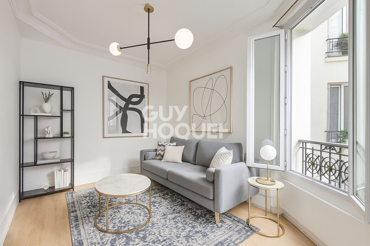 Appartement Paris 2 pièces 33,17 m2