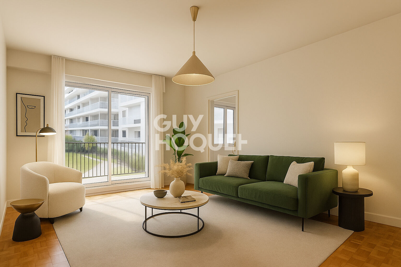75015 GEORGE BRASSENS - 3 PIÈCES 2 CHAMBRES 63M² AVEC BALCON
