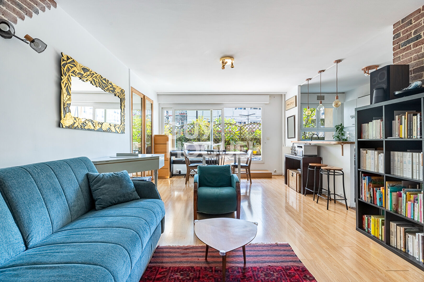 Appartement Paris 3 pièce(s) 52.45 m2 terrasse