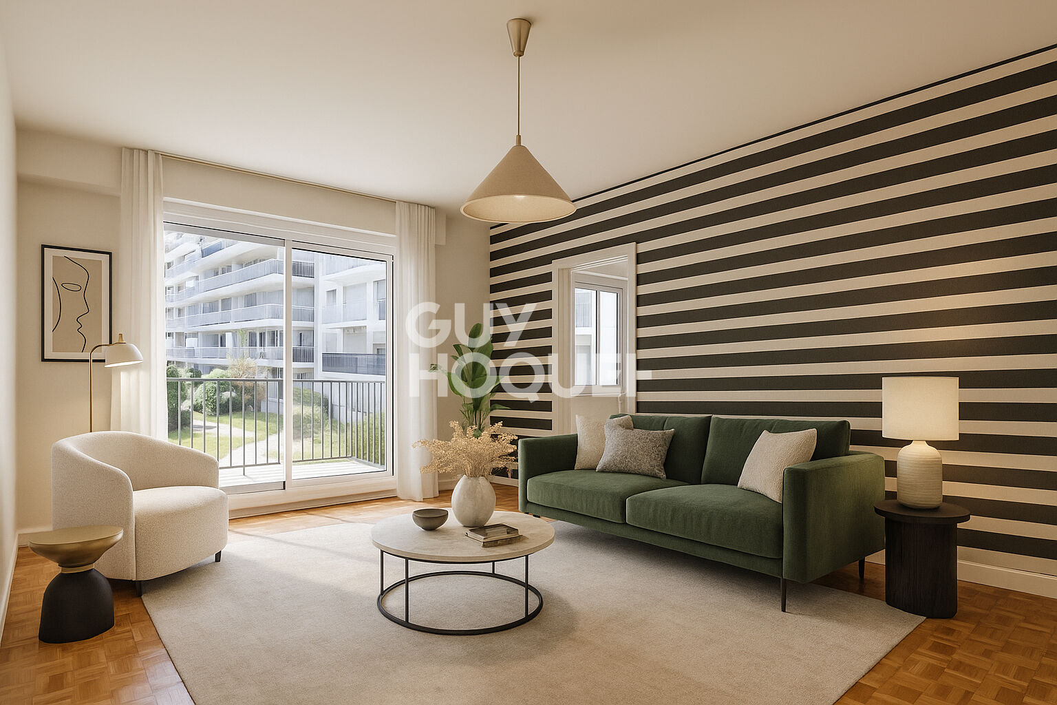 75015 GEORGE BRASSENS - 3 PIÈCES 2 CHAMBRES 63M² AVEC BALCON