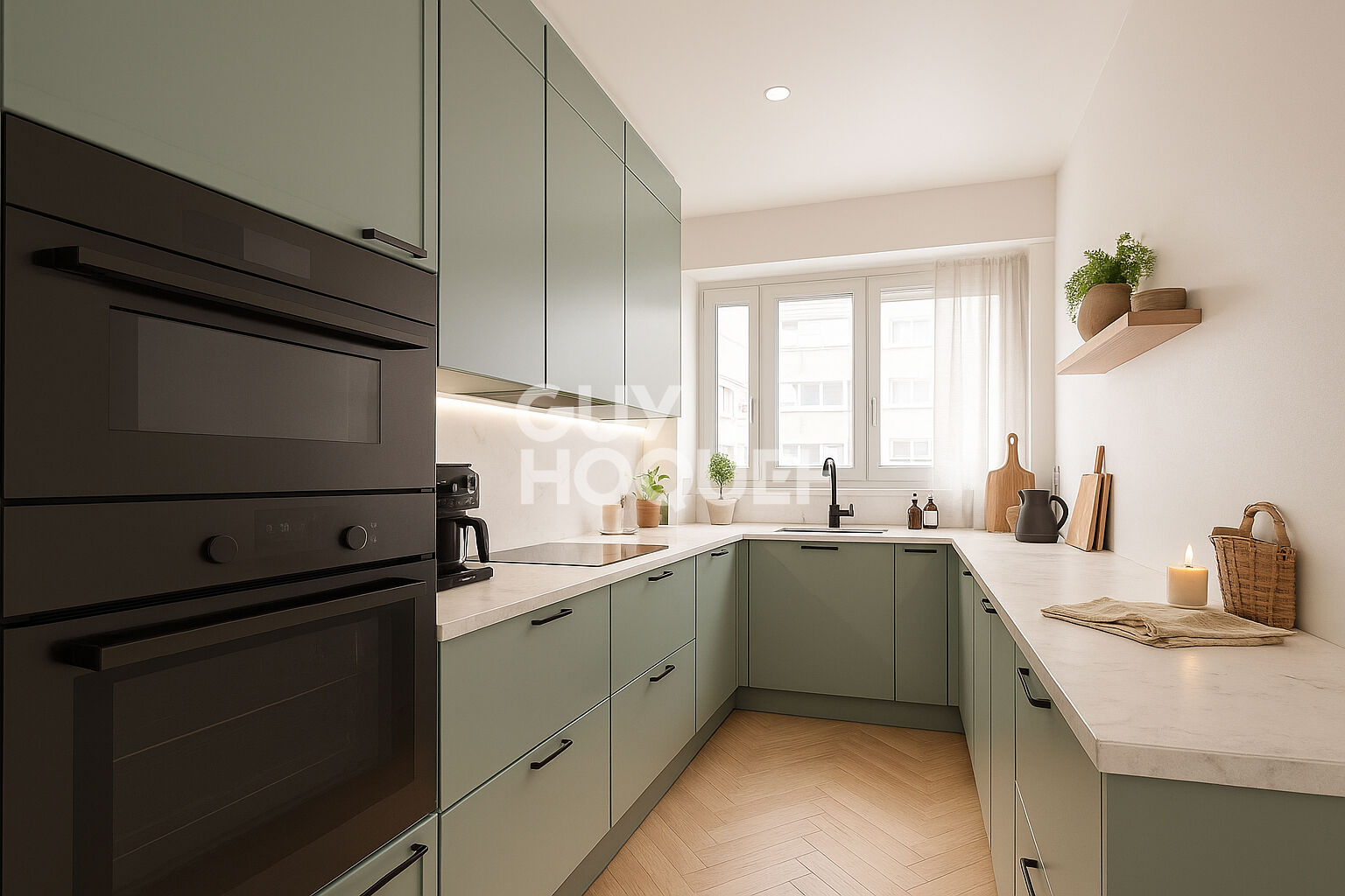 75015 CONVENTION - 3 PIÈCES 2 CHAMBRES 73M²