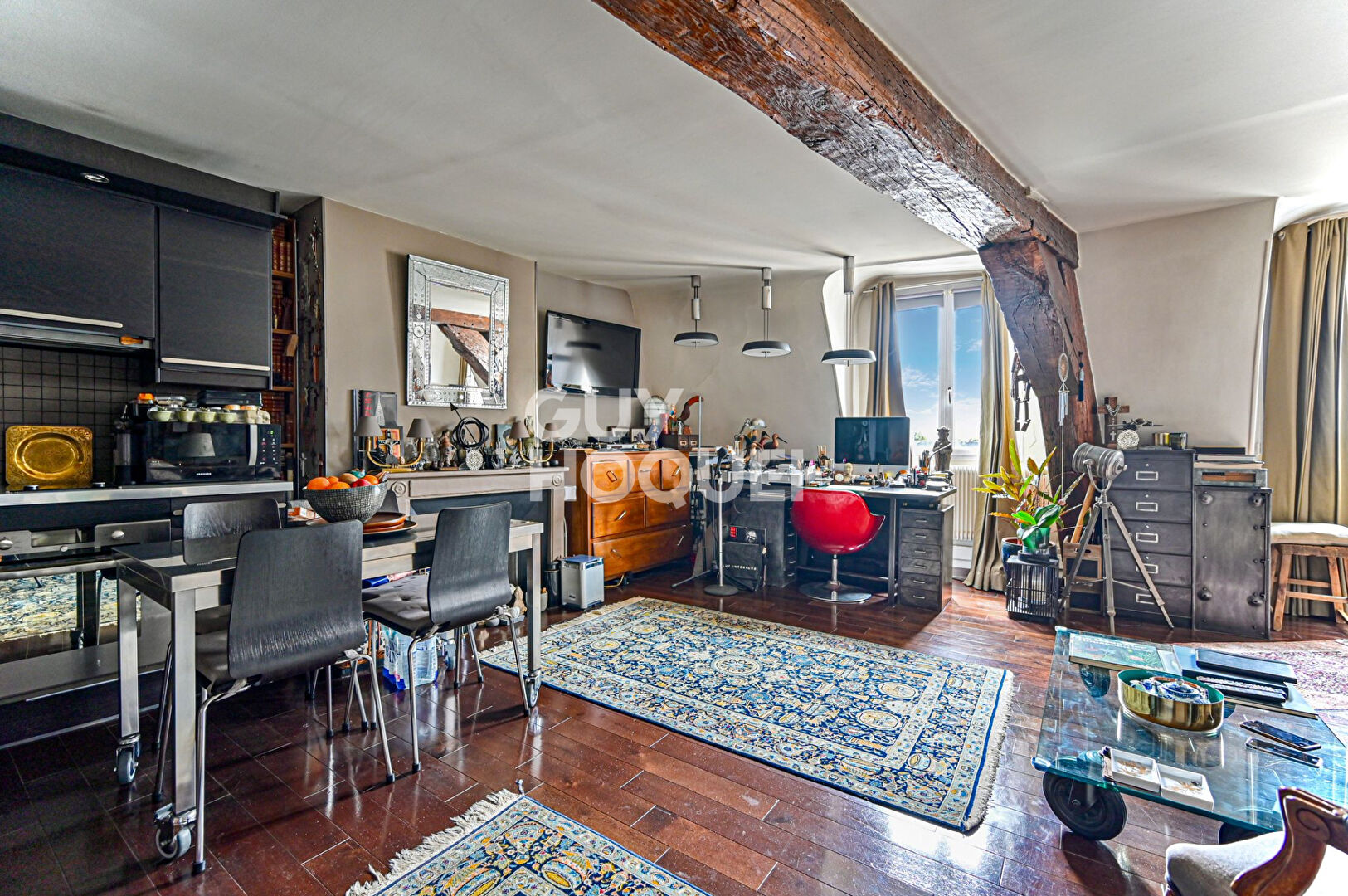 Appartement  de Charme  Paris 2ème - Dernier étage.