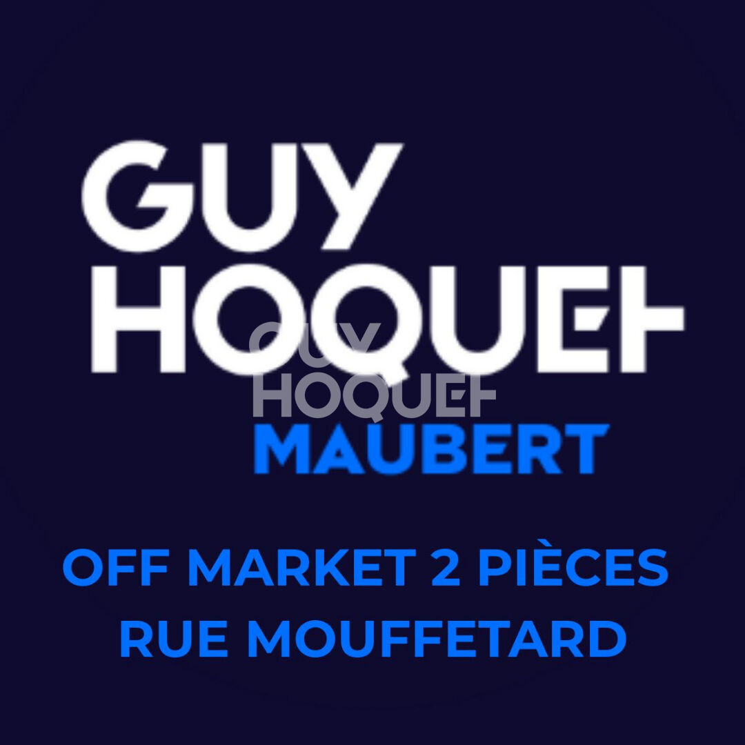 2 pièces rue Mouffetard place de la Contrescarpe 75005 PARIS