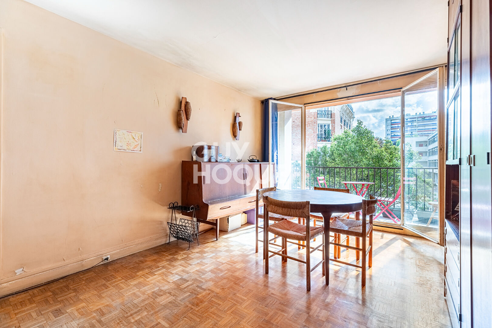 75015 CONVENTION- 3 PIÈCES 2 CHAMBRES 72.5M² AVEC BALCON