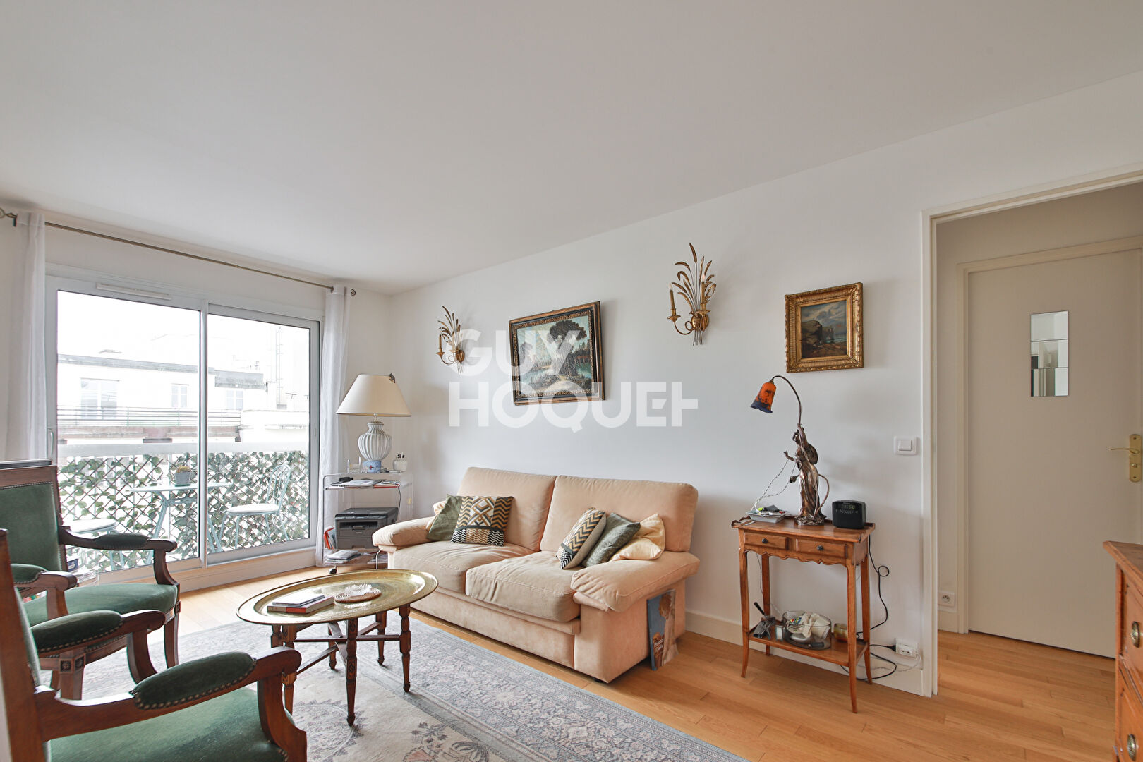 75015 CONVENTION  / DERNIER ETAGE 2 PIECES 50M² AVEC BALCON + PARKING