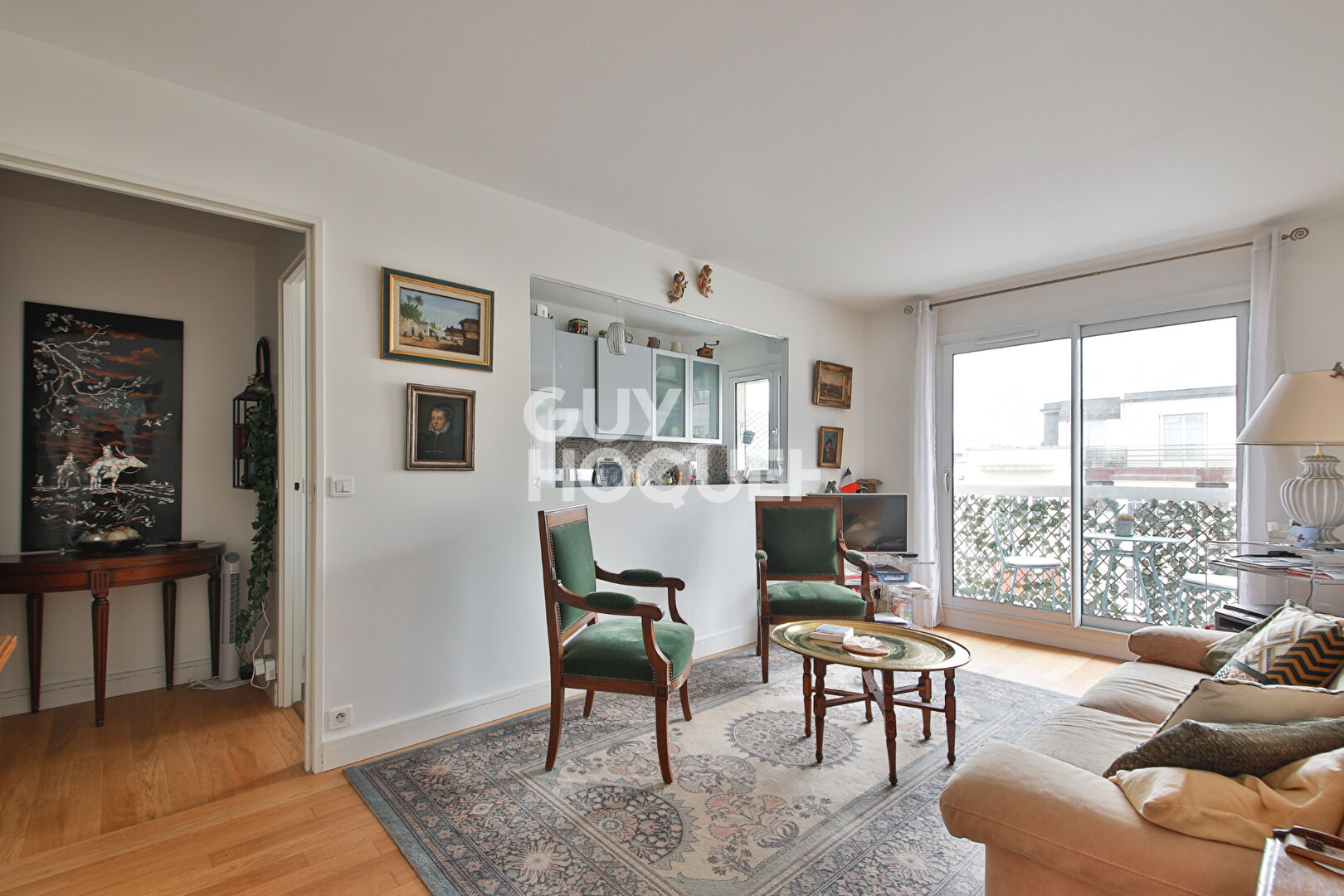 75015 CONVENTION  / DERNIER ETAGE 2 PIECES 50M² AVEC BALCON + PARKING