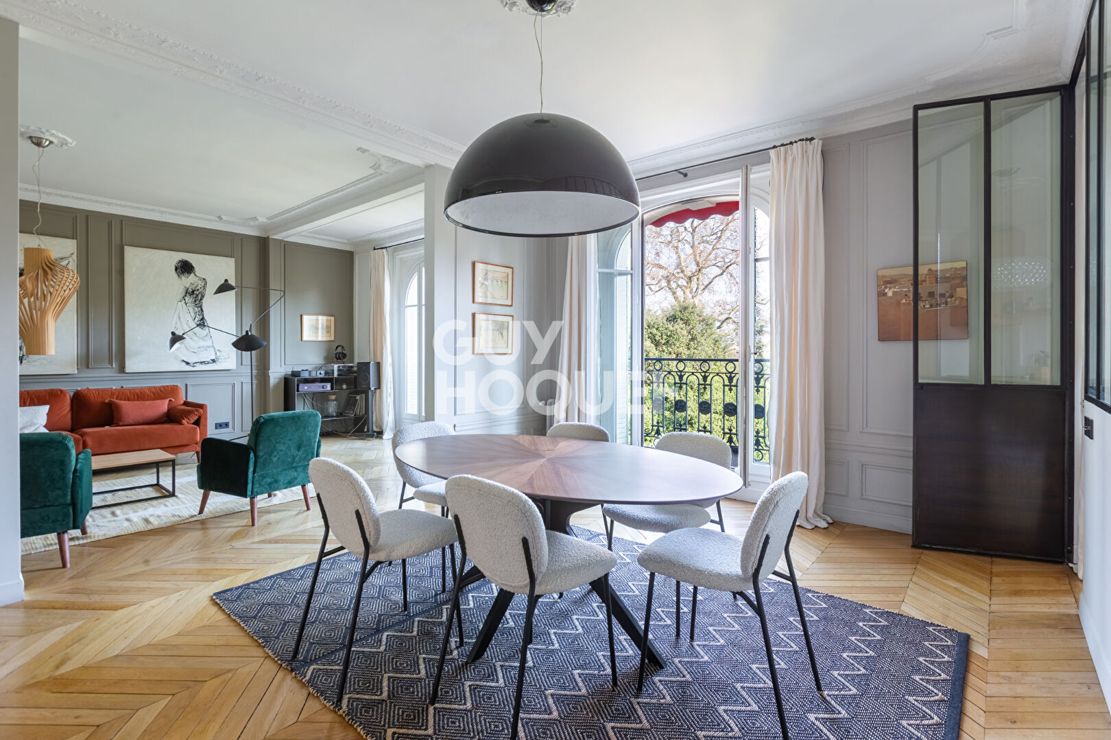 Appartement Paris 6 pièce(s) 160 m2