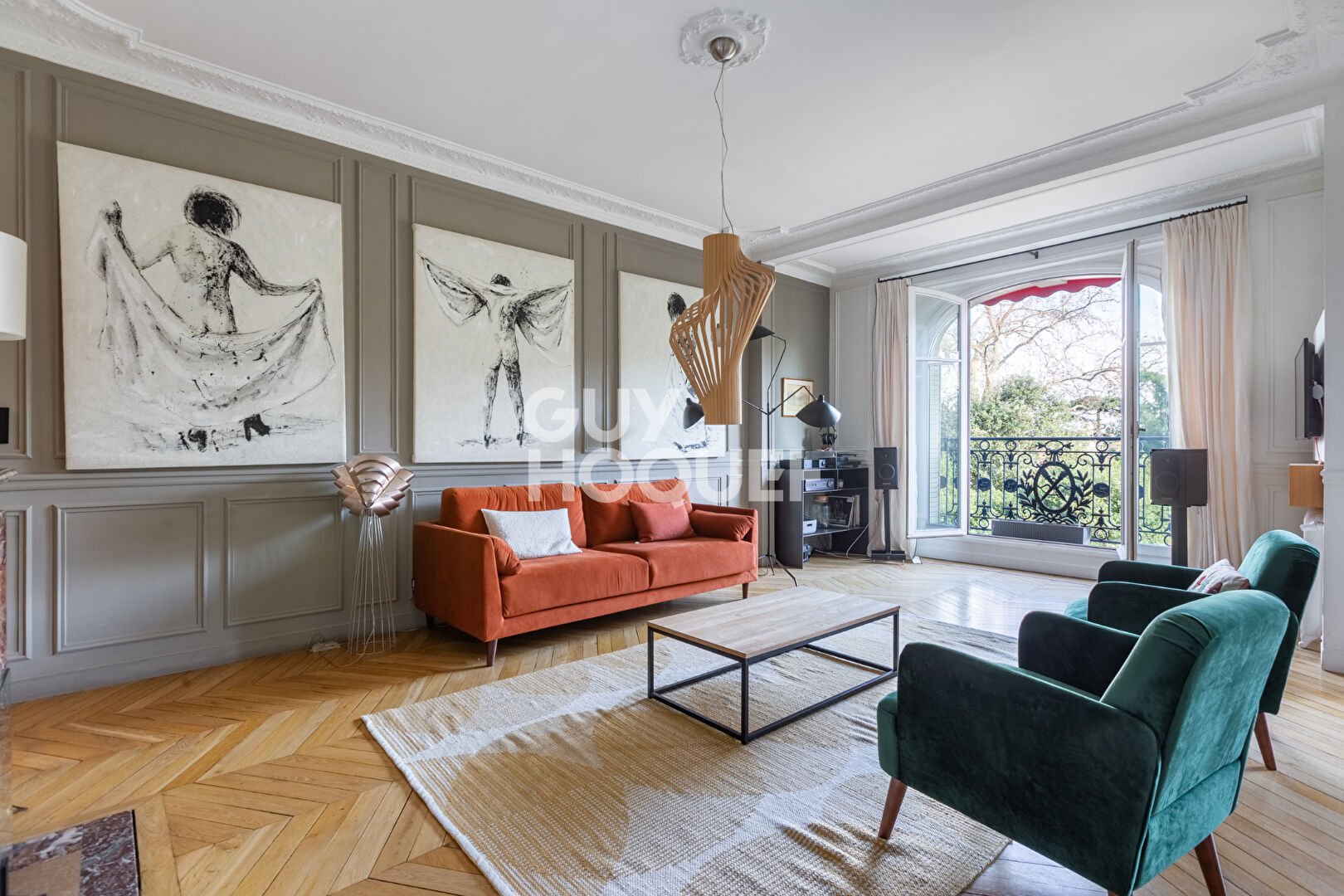 Appartement Paris 6 pièce(s) 160 m2