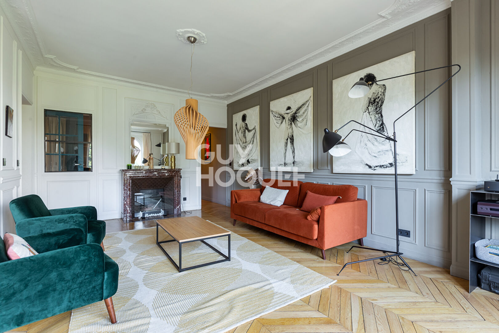 Appartement Paris 6 pièce(s) 160 m2