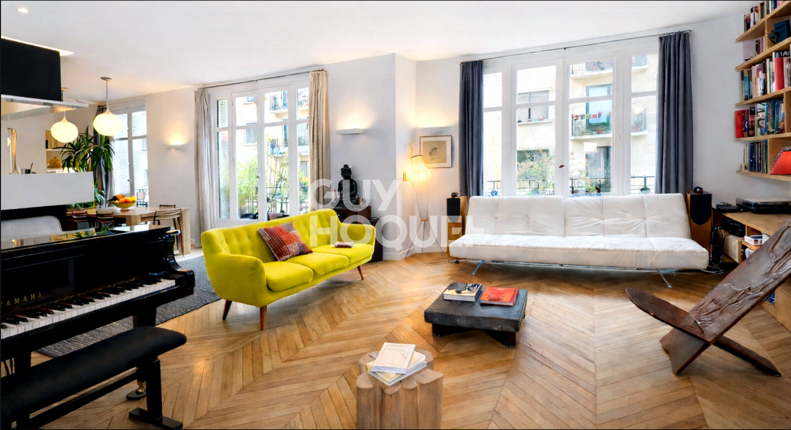Appartement d'Exception 177 m2 - Quadruple Exposition dans Immeuble Art Déco