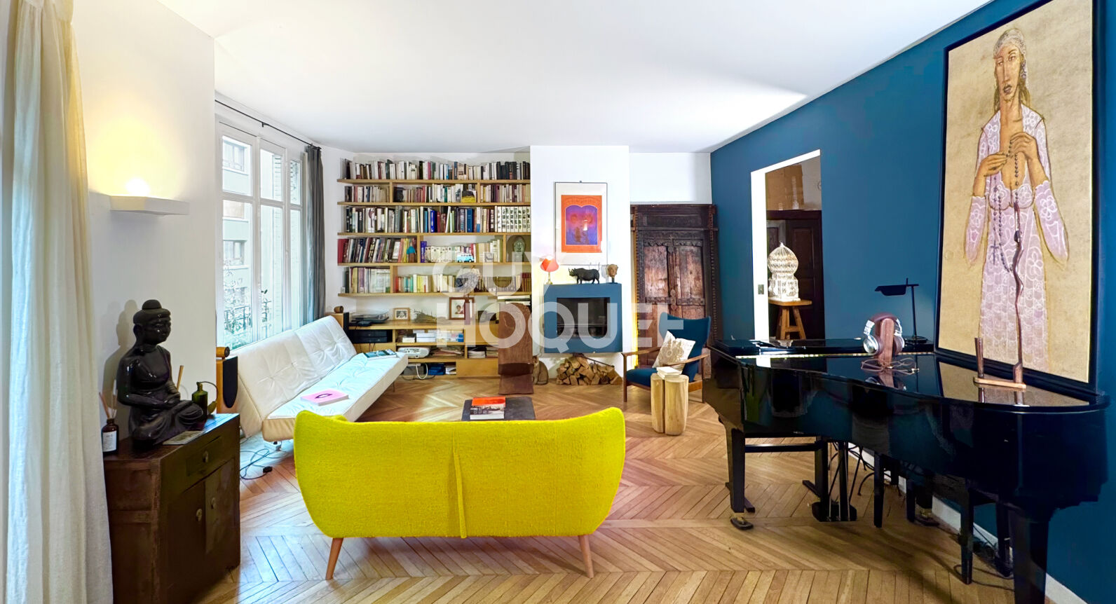 Appartement d'Exception 177 m2 - Quadruple Exposition dans Immeuble Art Déco