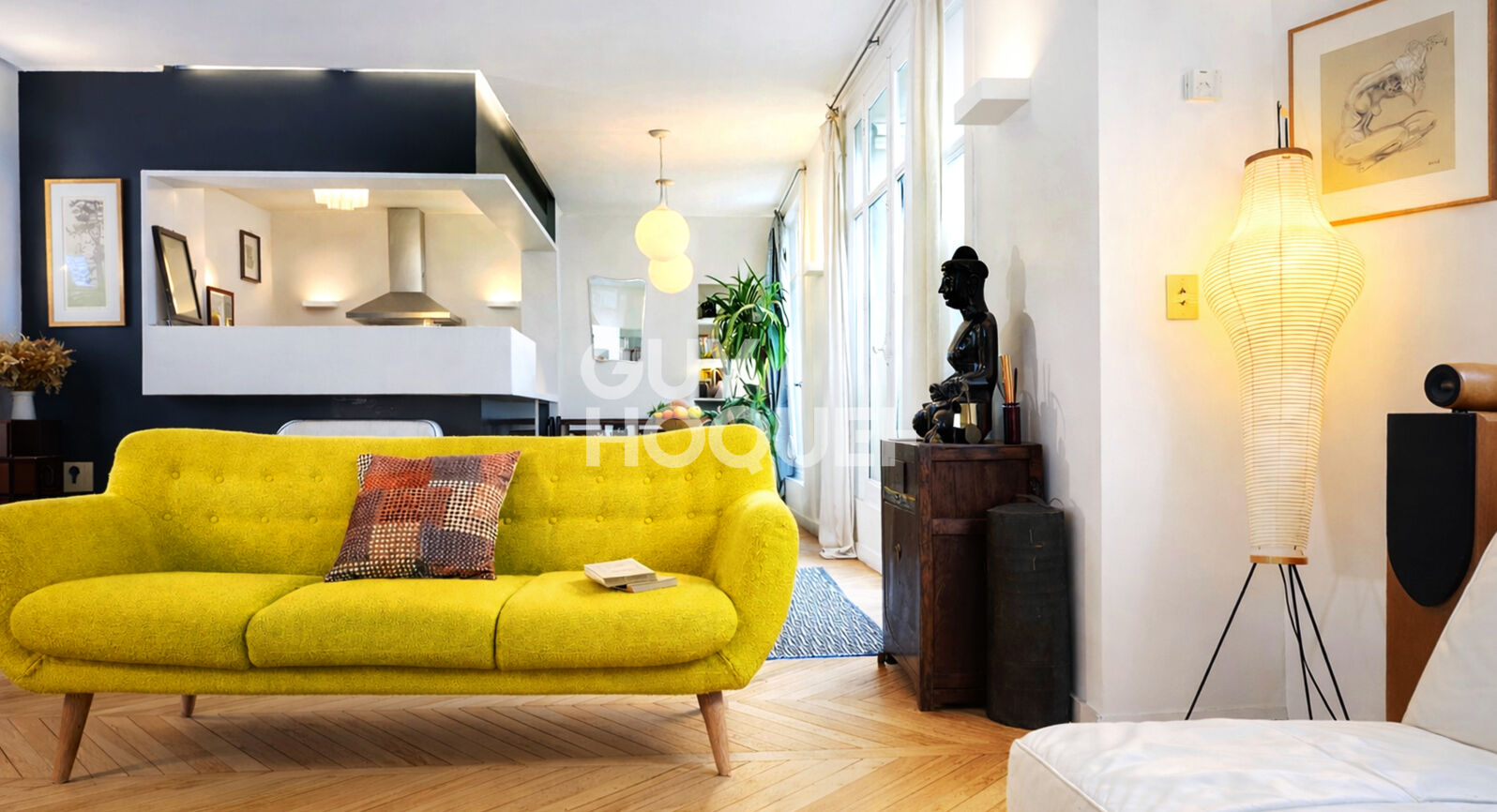 Appartement d'Exception 177 m2 - Quadruple Exposition dans Immeuble Art Déco