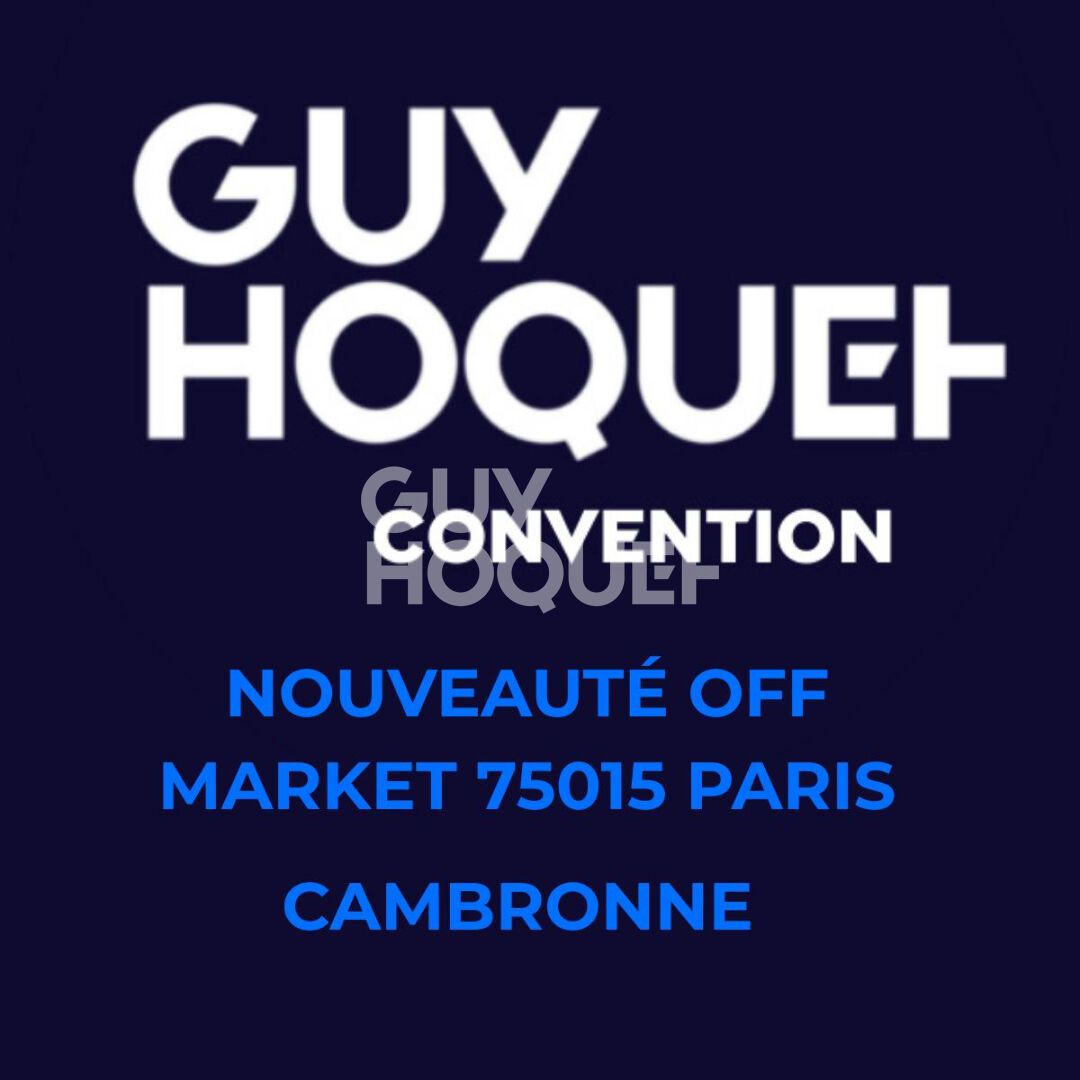 Appartement 2 pièces PARIS 15 - CAMBRONNE