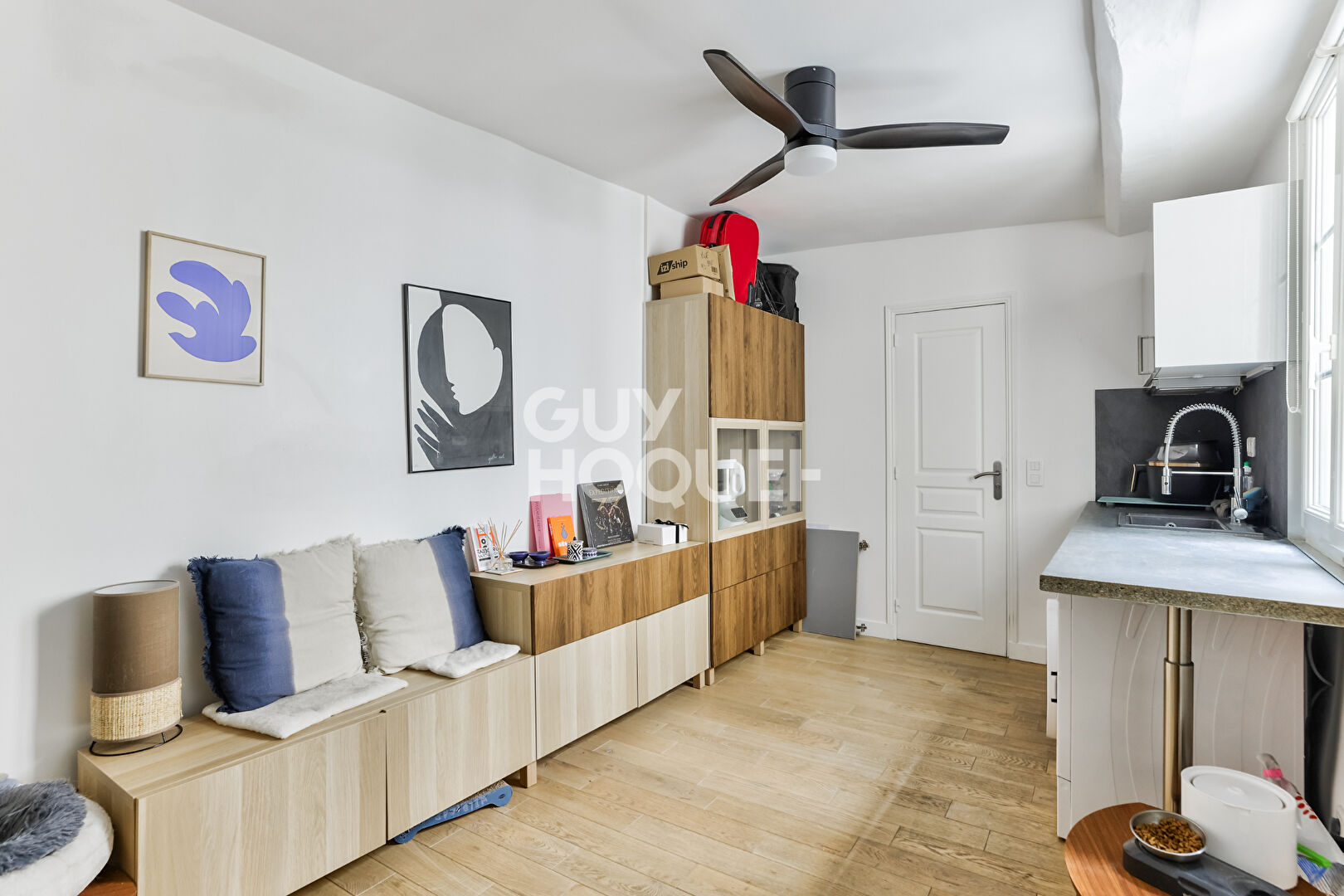 2 pièces en parfait état au coeur de Saint-Sulpice