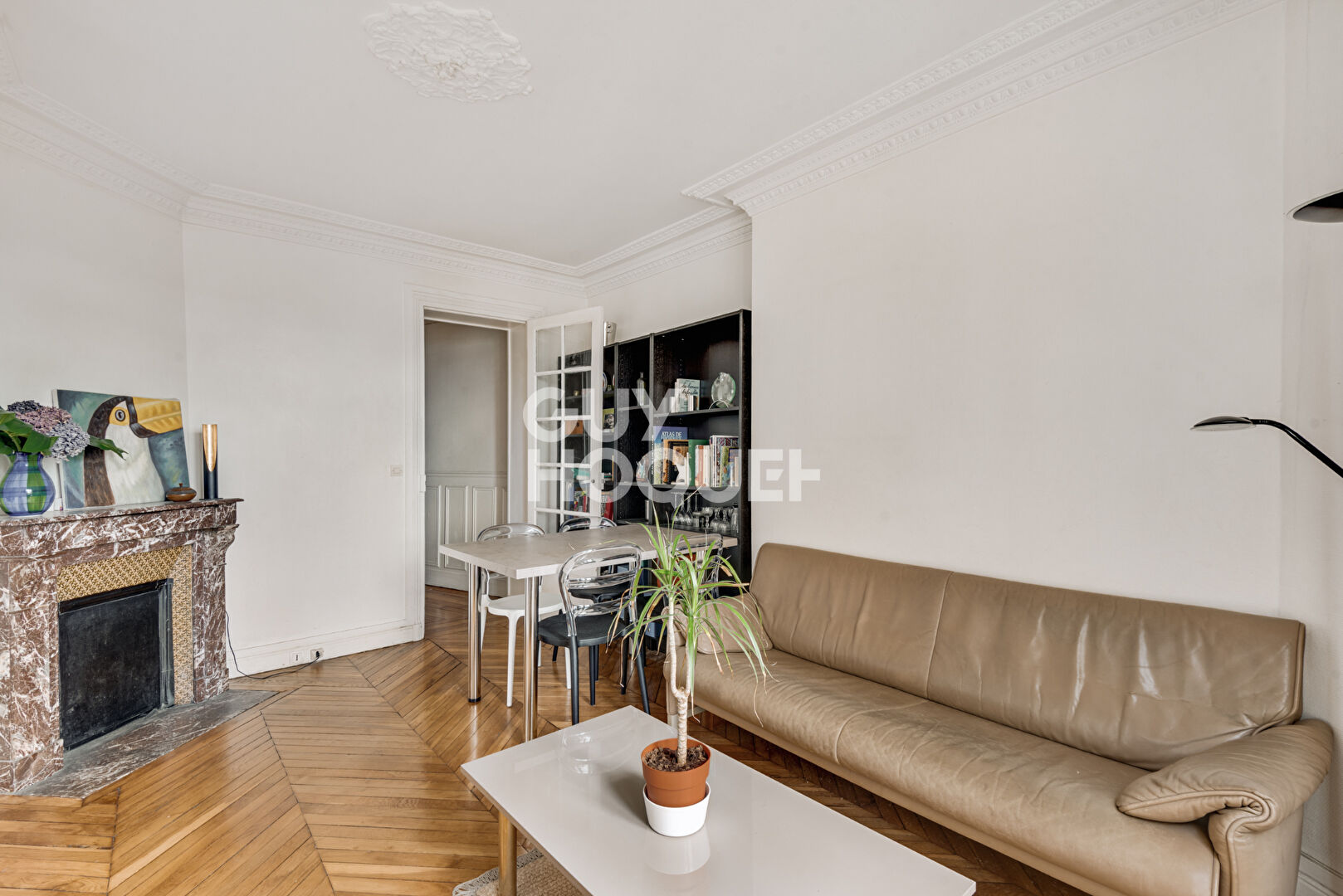 3 pièces, 2 chambres - charme de l'ancien et confort moderne