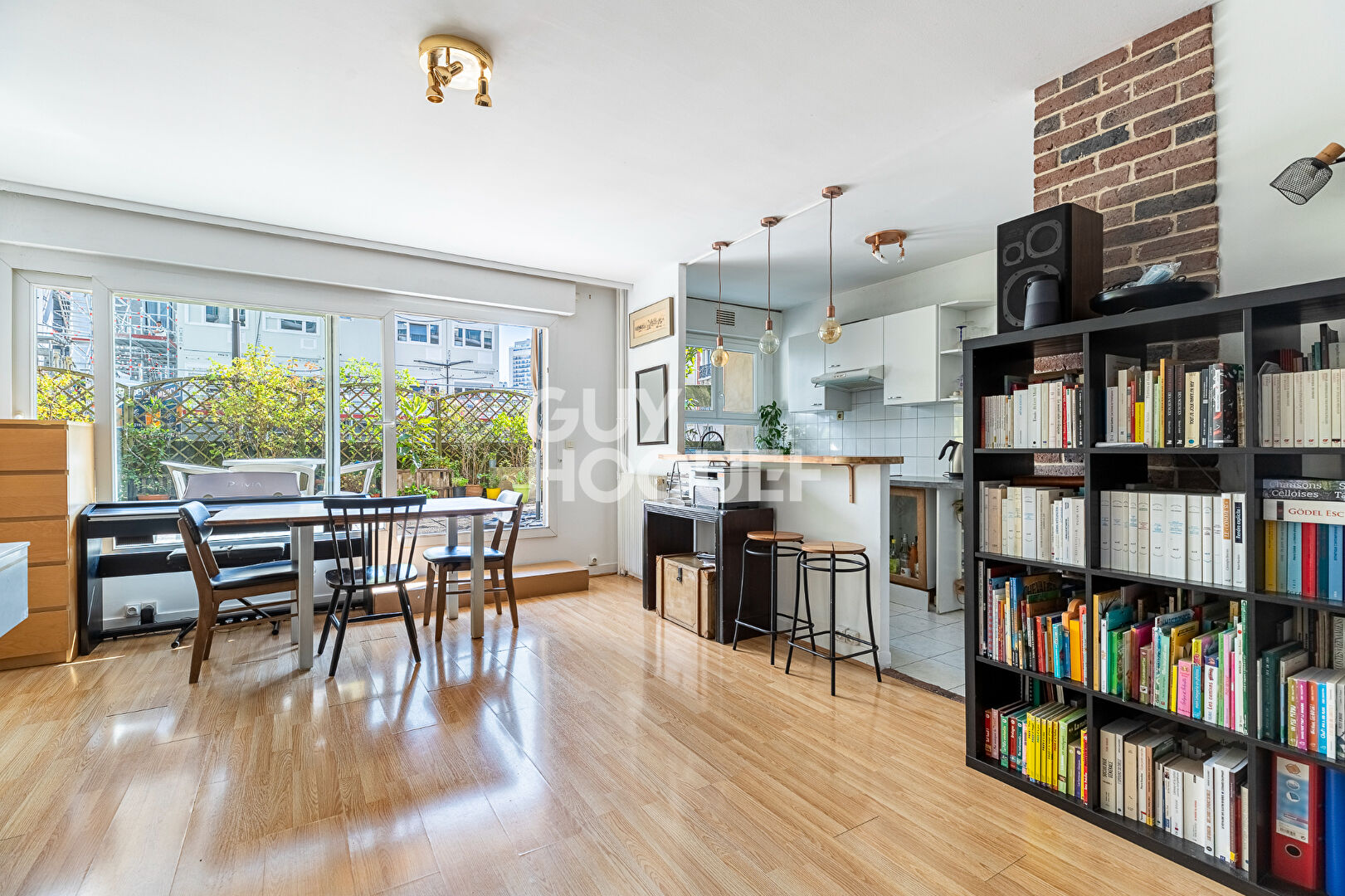 Appartement Paris 2 pièce(s) 53m²  terrasse 40m²