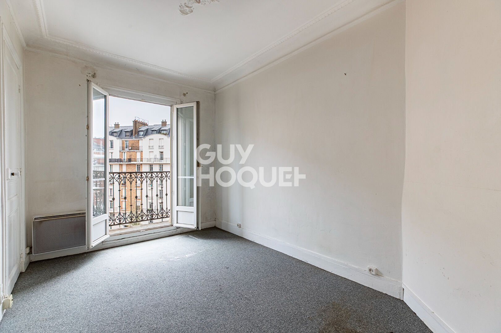 75016 Porte de Saint-Cloud | 2 pièces 32 m² | Balcon plein sud | Dernier étage