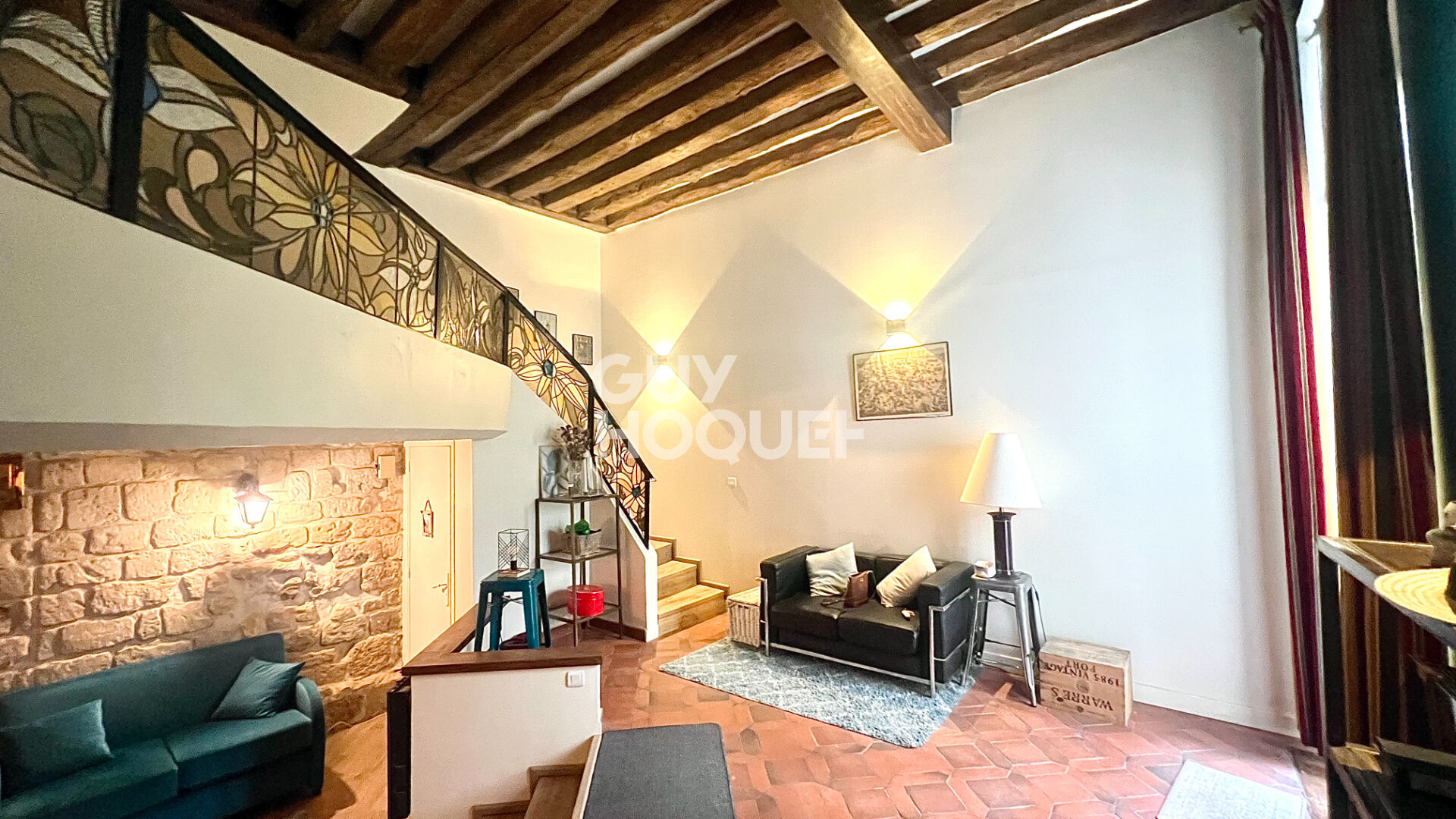 2 pièces atypique de 60 m² au coeur du 5e arrondissement