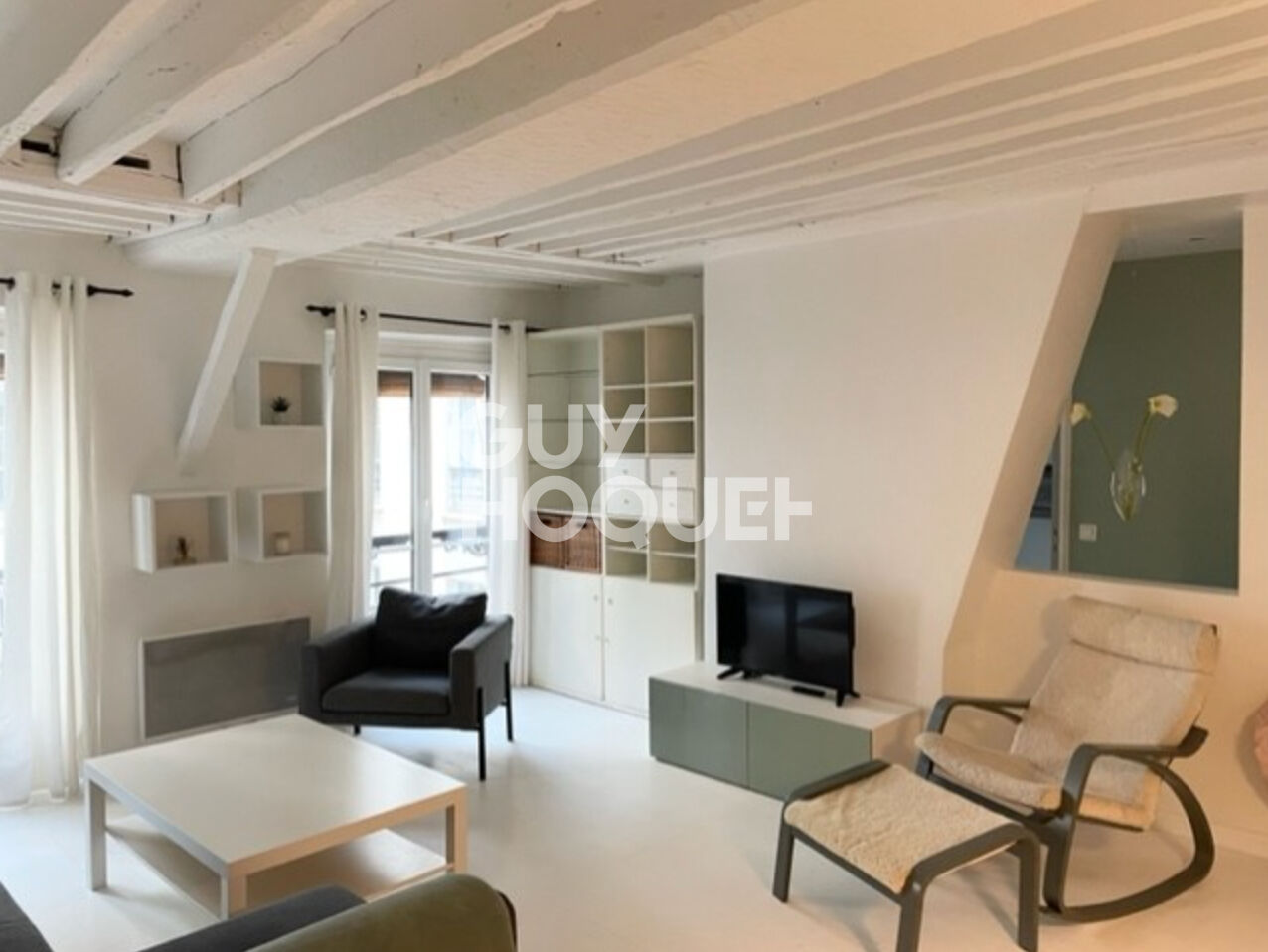 Quartier Latin ? Charmant 3 pièces au calme sur cour dans un immeuble du XIXe siècle
